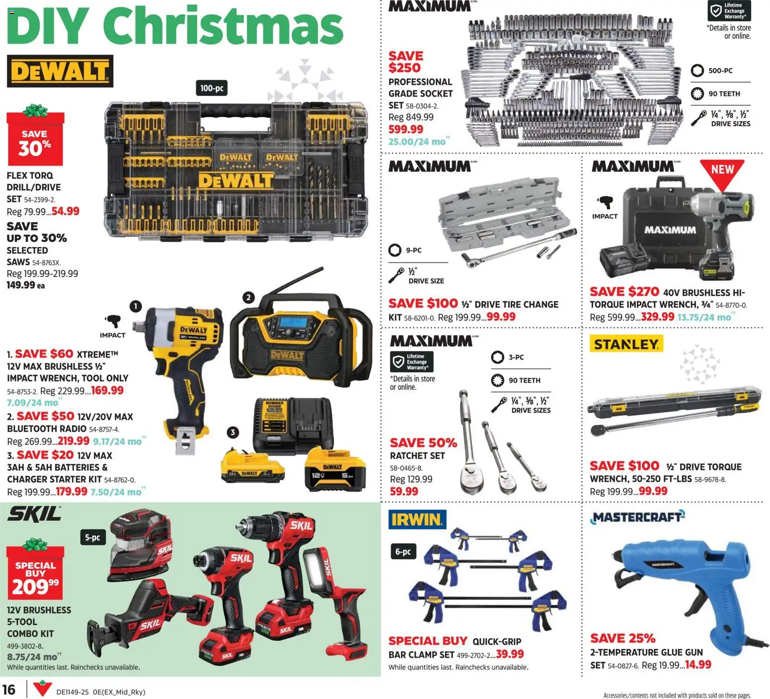 Canadian Tire flyer valid from 27.11.2025 | Page: 16 | Products: Radio, Socket