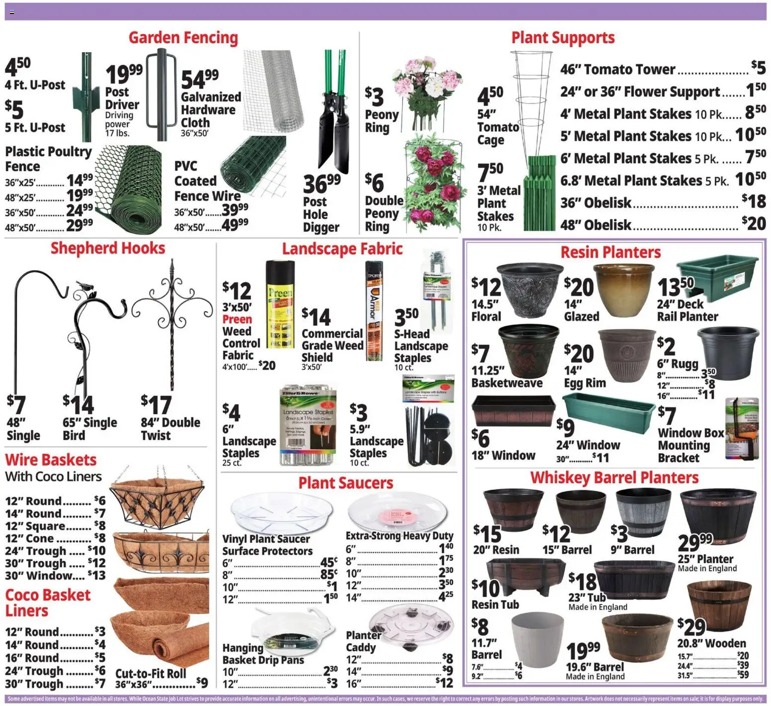 Ocean State Job Lot Weekly Ad - MA - valid from 05.03.2026 | Page: 4 | Products: Digger, Box, Wire, Whiskey