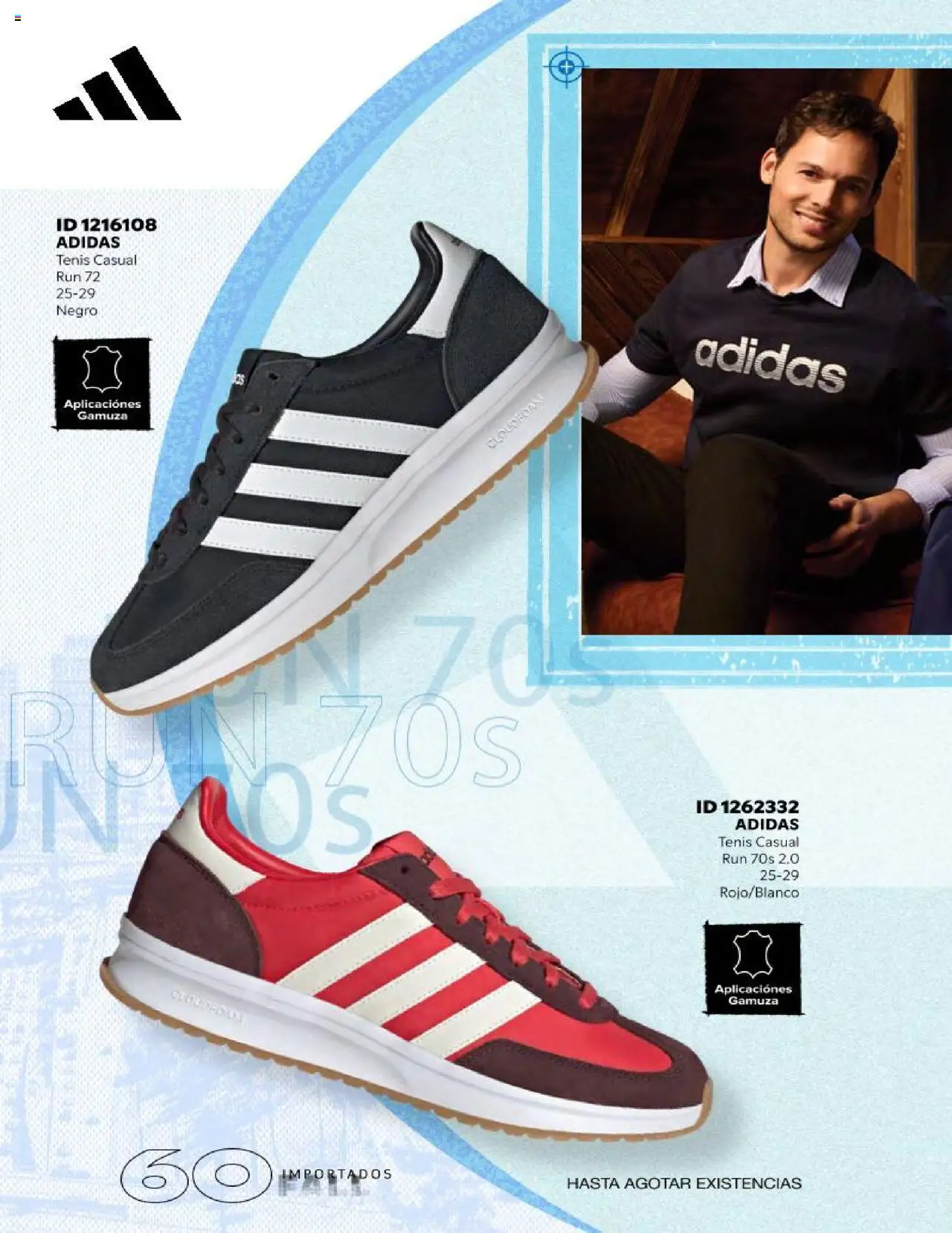 Nuevas ofertas de Price Shoes válidas en toda la República Mexicana desde el 18.10.2025. ¡Encuentra las mejores ofertas en Price Shoes catálogo Fall Importados segunda! | Página: 60 | Productos: Tenis, Gamuza