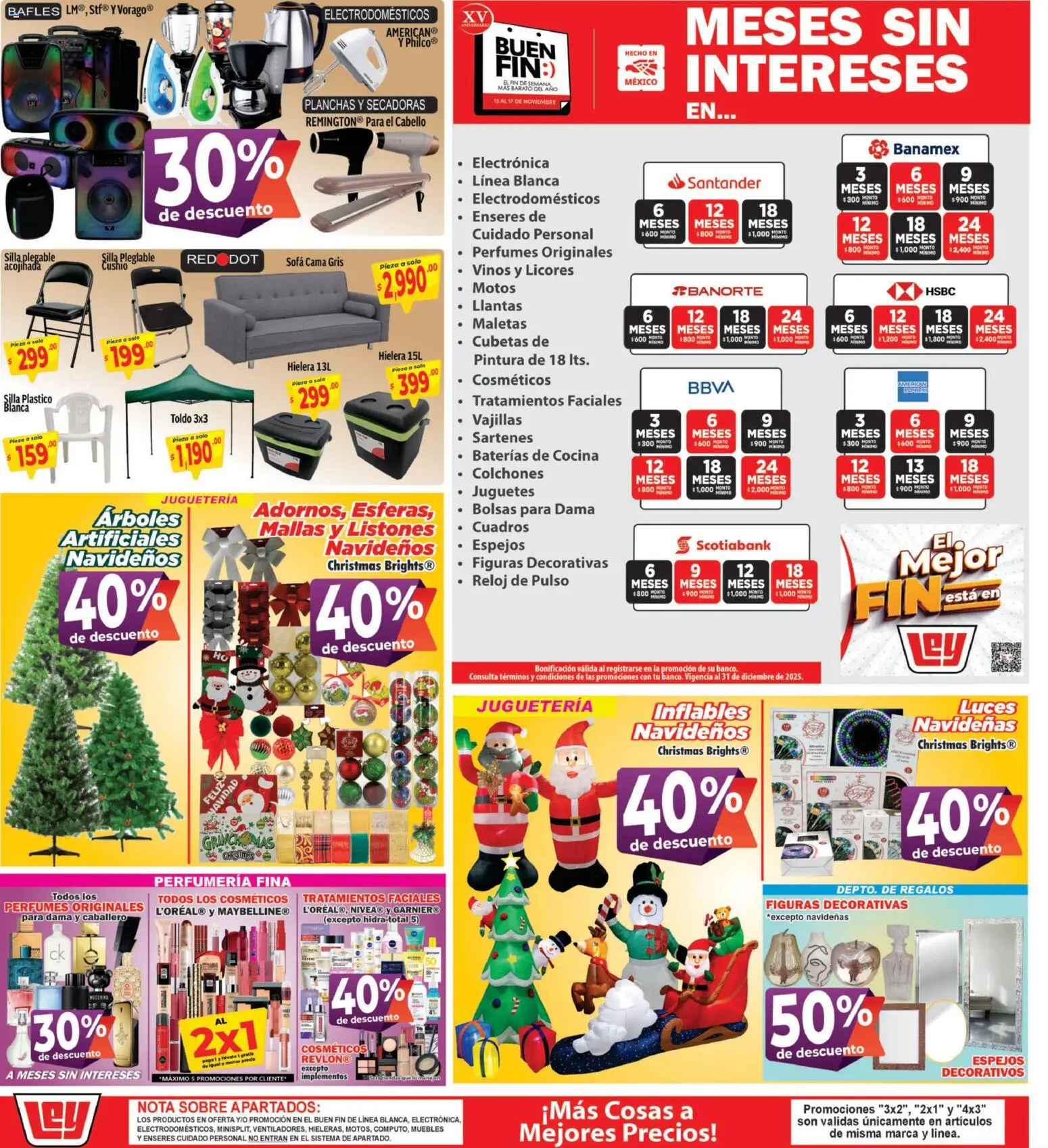 Nuevas ofertas de Casa Ley válidas en toda la República Mexicana desde el 13.11.2025. ¡Encuentra las mejores ofertas en Casa Ley folleto Hermosillo! | Página: 2 | Productos: Pantallas, Horno