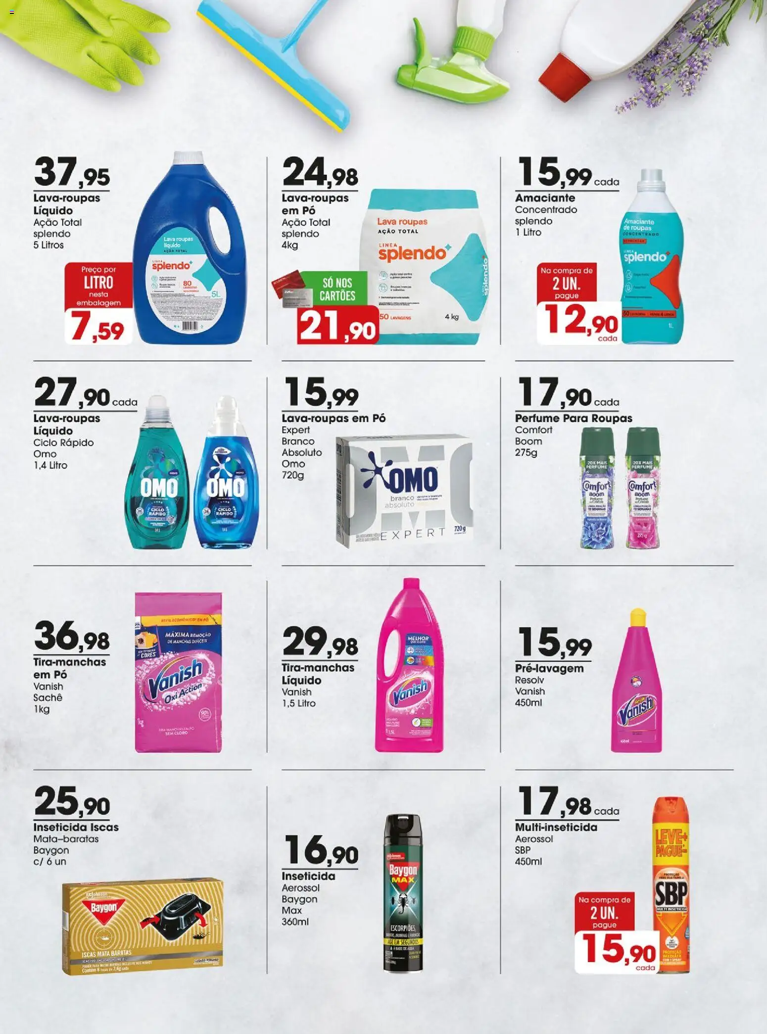 Zaffari Folheto - válido de 02.12.2025 | Página: 18 | Produtos: Perfume, Vanish, Amaciante, Inseticida