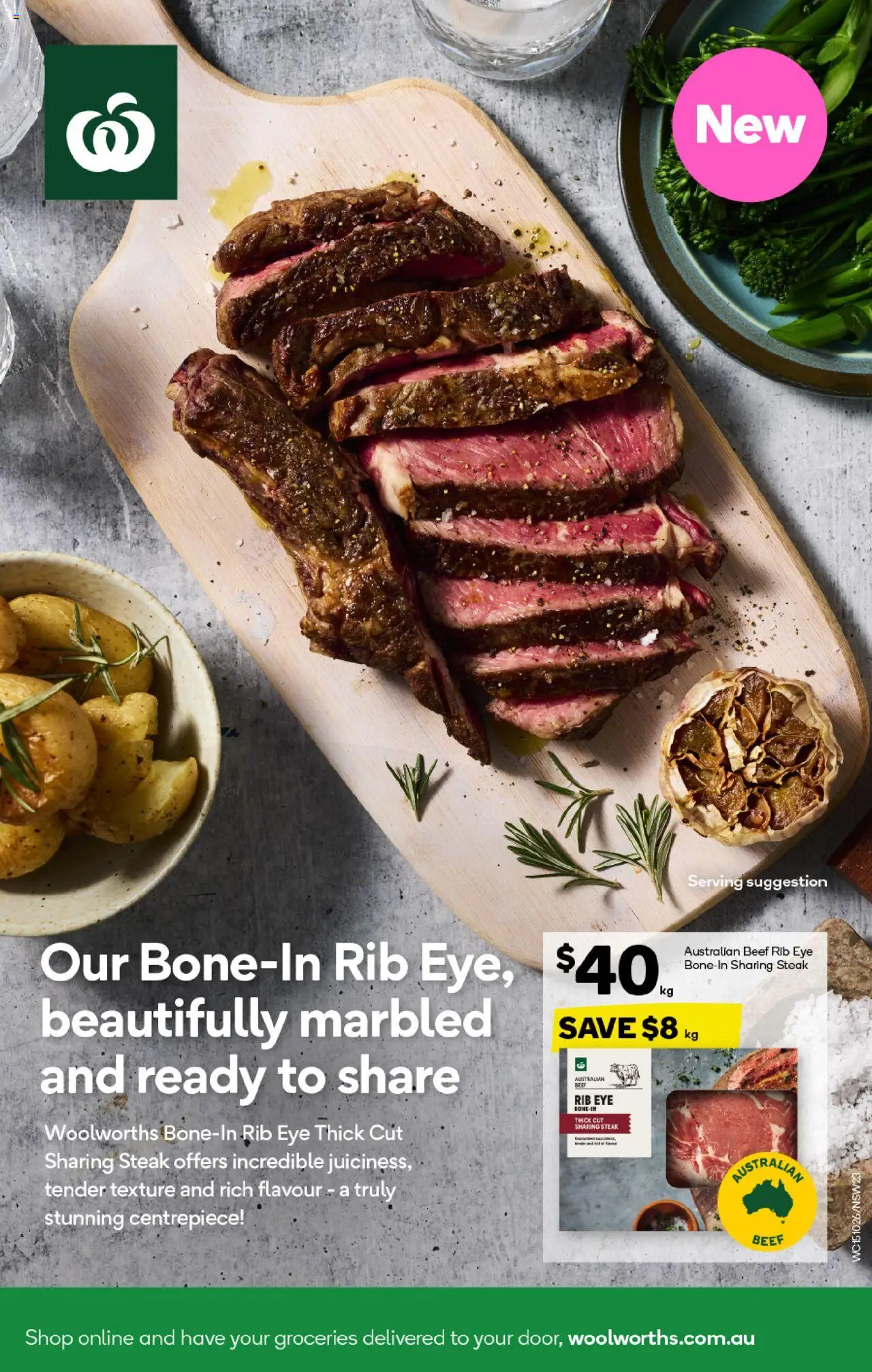 Woolworths catalogue - valid from 15.10.2025 | Page: 23 | Products: Beef, Centrepiece, Steak