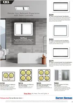Harvey Norman catalogue - valid from 07.08.2025 | Page: 9 | Products: Powder, Accessories, Fan, Bathroom