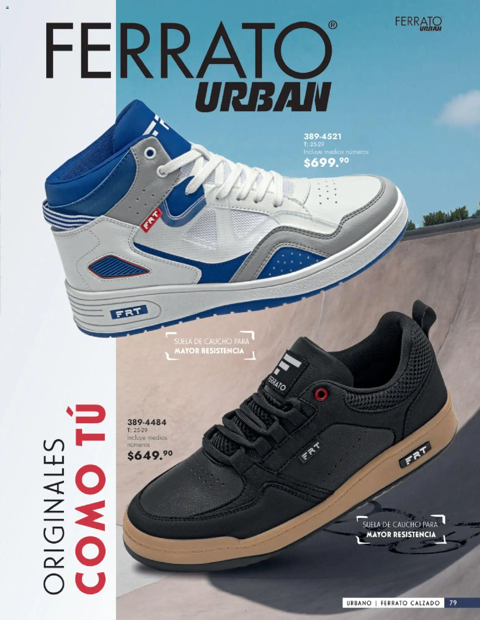 Nuevas ofertas de Andrea válidas en toda la República Mexicana desde el 25.01.2026. ¡Encuentra las mejores ofertas en Andrea catálogo Calzado Caballero! | Página: 79