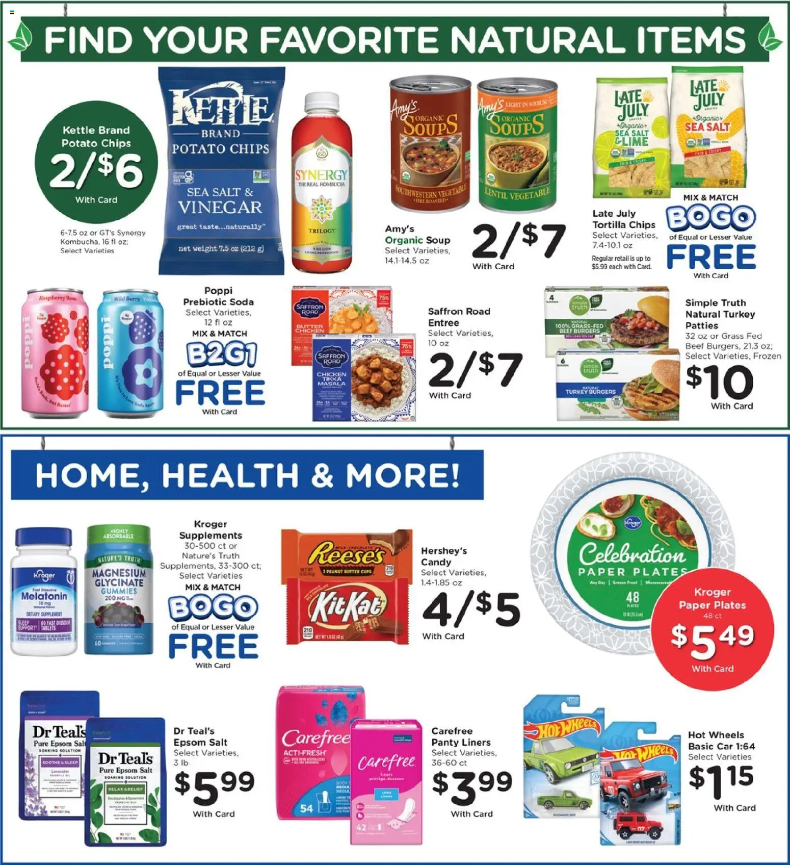 Pick ‘n Save Weekly Ad - valid from 18.03.2026 | Page: 8 | Products: Melatonin, Butter, Epsom Salt, Kettle