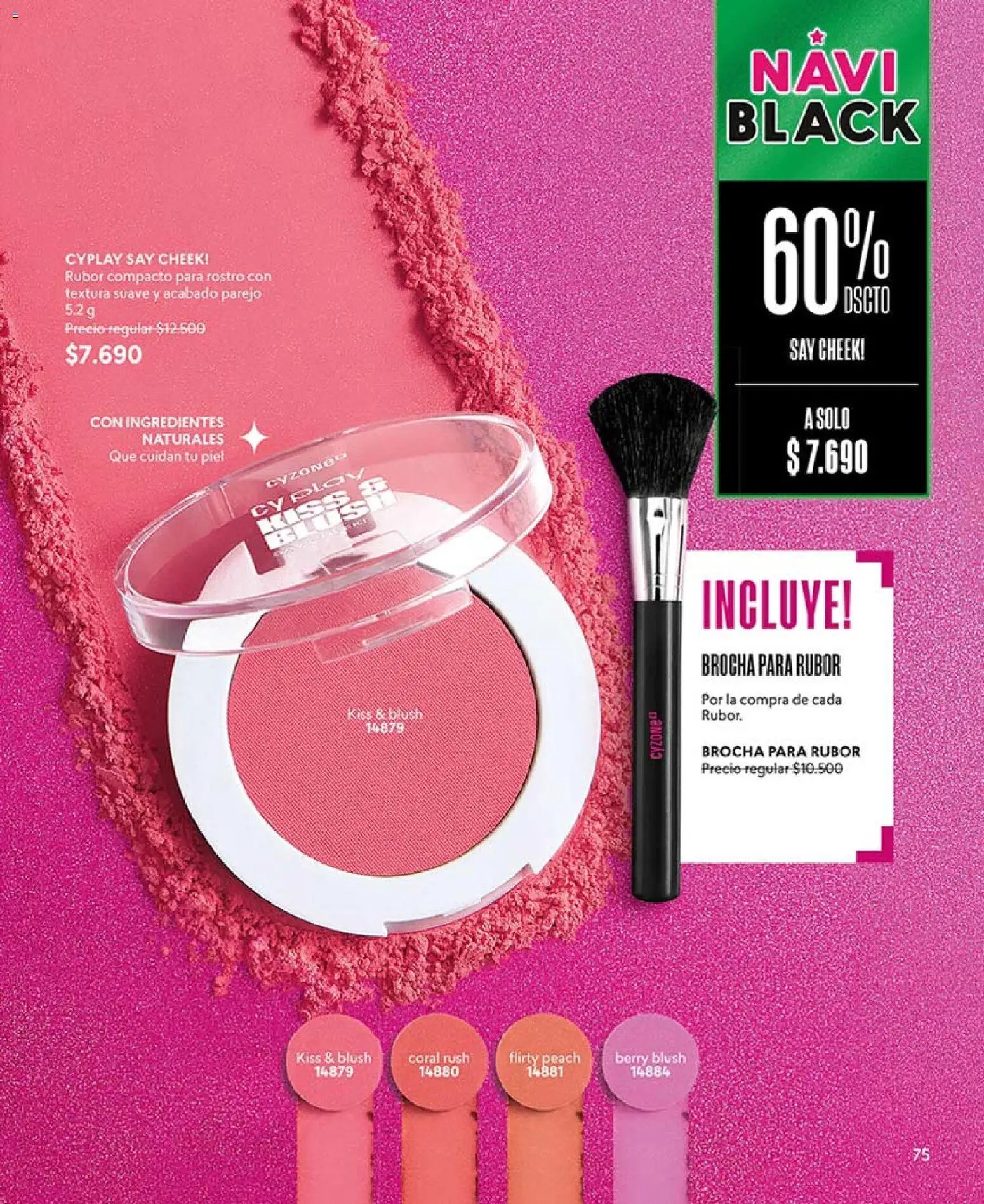 CyZone revista - valida desde el 14.10.2025 | Página: 87 | Productos: Rubor, Brocha