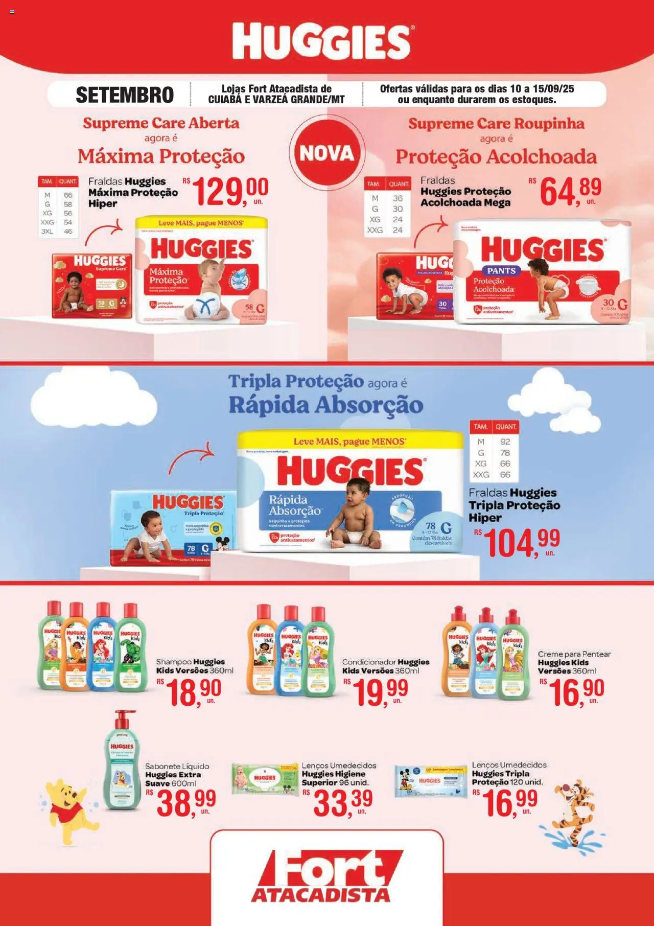 Fort Atacadista Folheto - válido de 09.09.2025 | Página: 1 | Produtos: Condicionador, Creme, Creme para pentear, Sabonete líquido