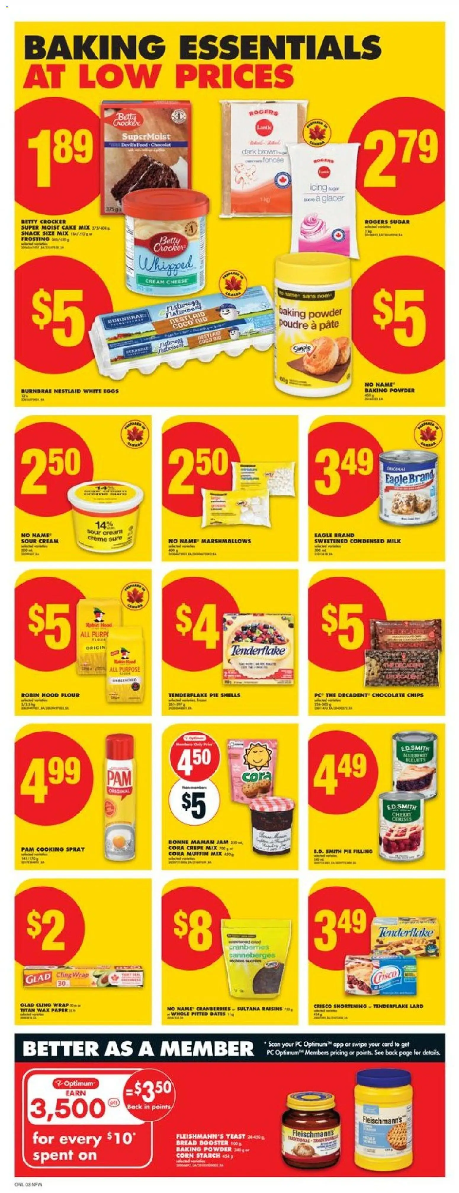 No Frills flyer valid from 27.11.2025 | Page: 8 | Products: Chips, Milk, Bread, Chocolate