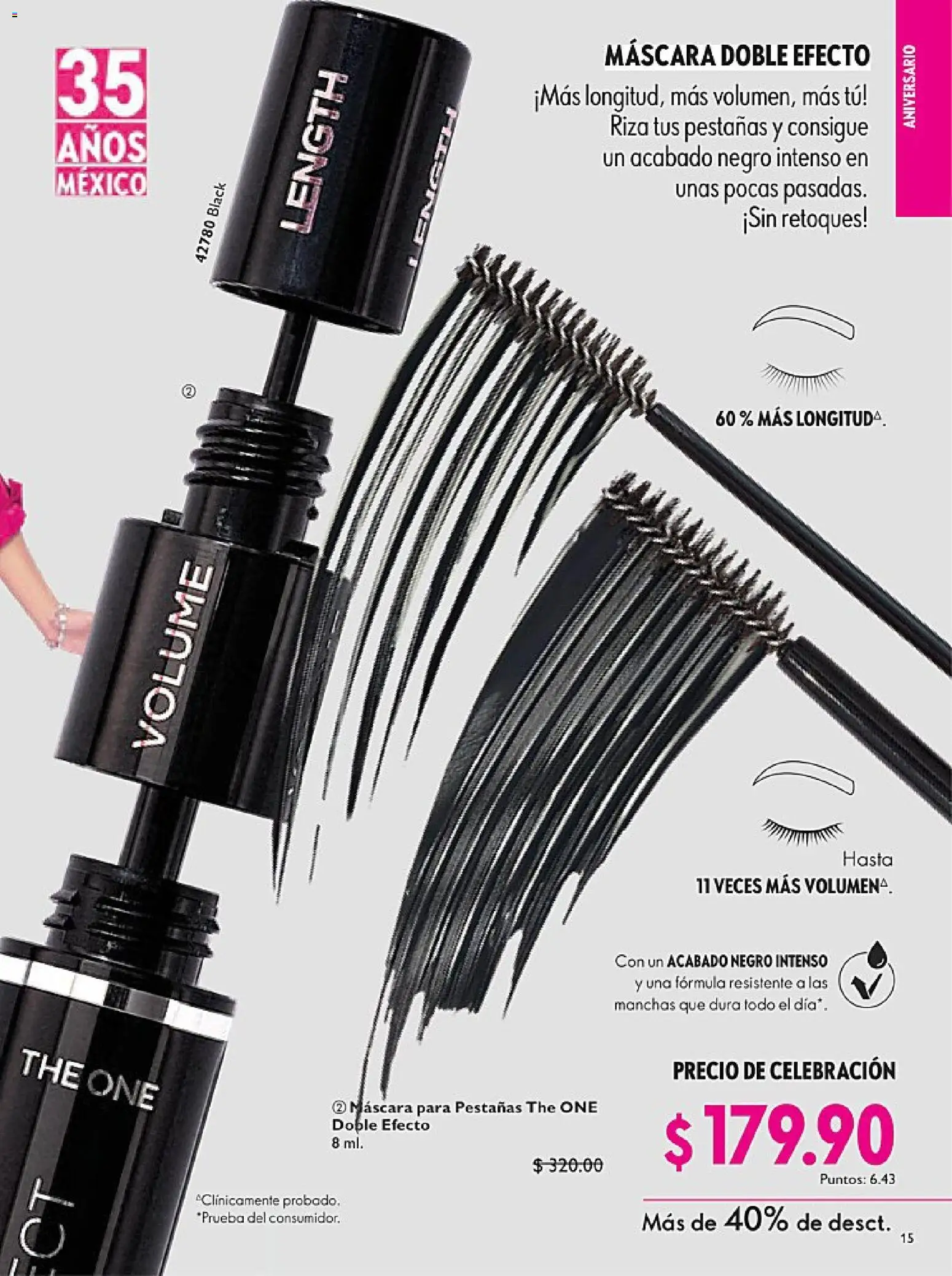 Nuevas ofertas de Oriflame válidas en toda la República Mexicana desde el 14.02.2026. ¡Encuentra las mejores ofertas en Oriflame campaña 3 2026! | Página: 15 | Productos: Máscara