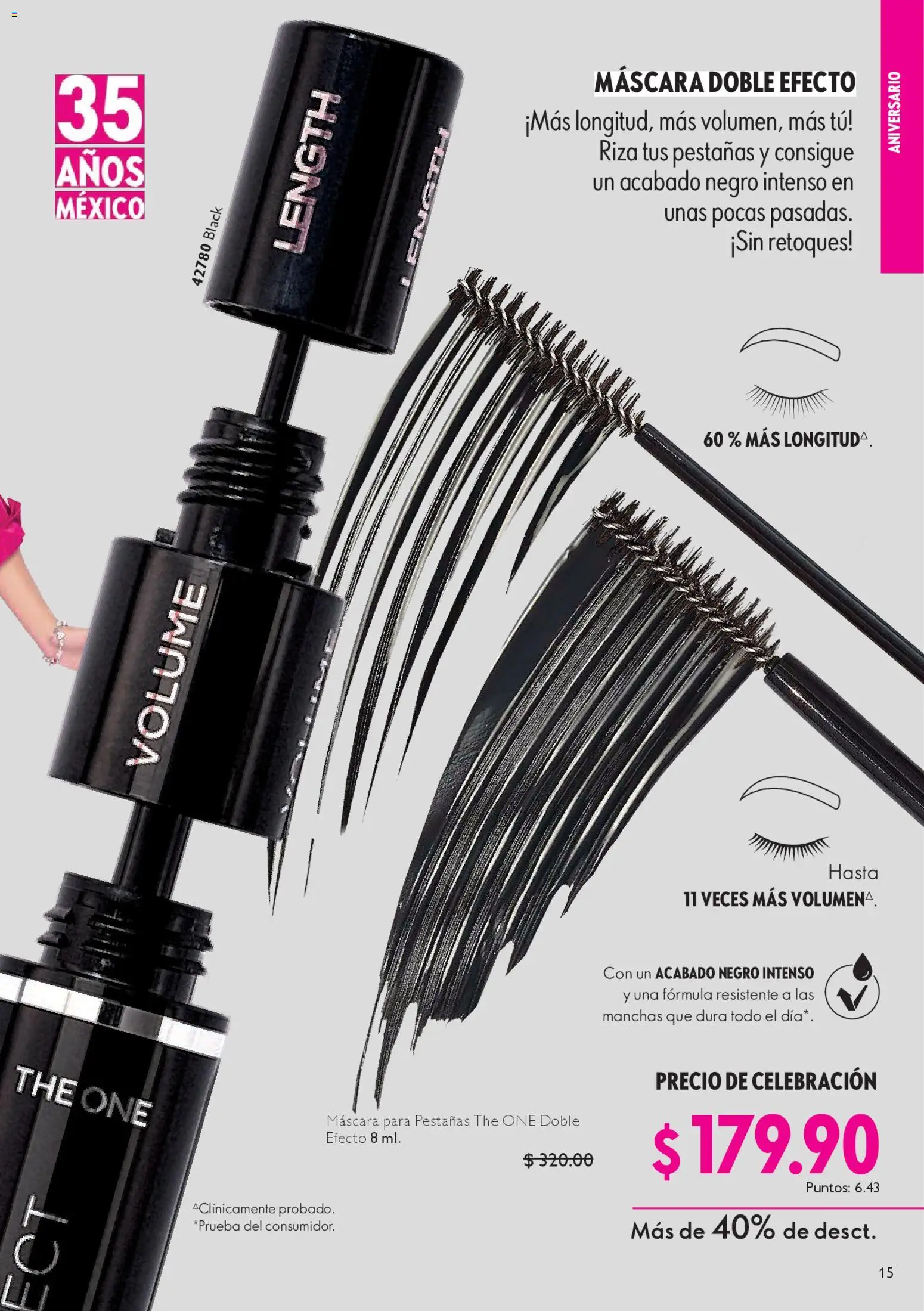 Nuevas ofertas de Oriflame válidas en toda la República Mexicana desde el 14.02.2026. ¡Encuentra las mejores ofertas en Oriflame campaña 3 2026! | Página: 15 | Productos: Máscara