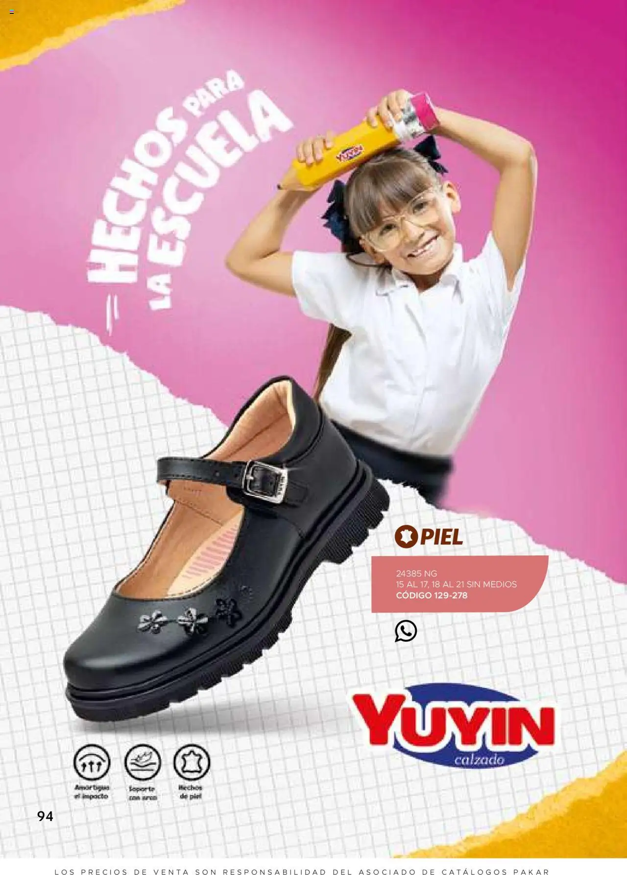 Nuevas ofertas de SC Pakar válidas en toda la República Mexicana desde el 24.07.2025. ¡Encuentra las mejores ofertas en SC Pakar - Catálogo Nina otoño / invierno! | Página: 94