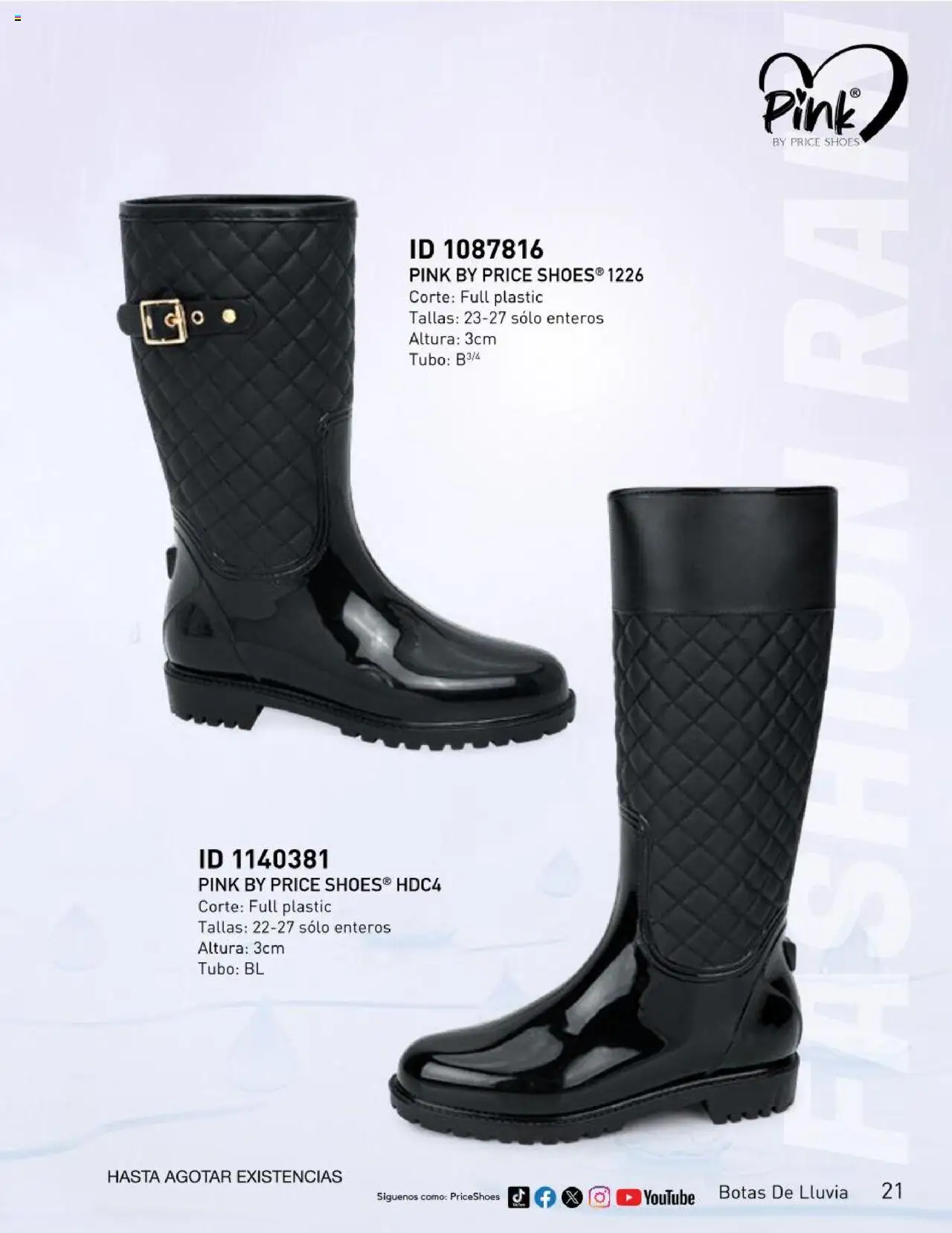 Nuevas ofertas de Price Shoes válidas en toda la República Mexicana desde el 22.05.2025. ¡Encuentra las mejores ofertas en Price Shoes -  Catálogo Botas De Lluvia 2025 ! | Página: 21 | Productos: Botas