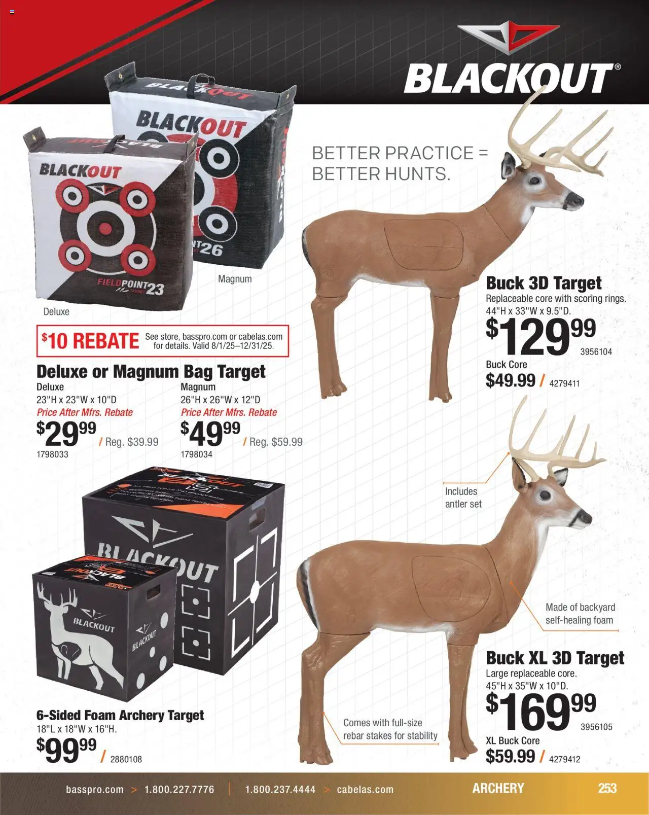 Cabela's Hunting Master 25 - valid from 11.08.2025 | Page: 253 | Products: Bag, Archery