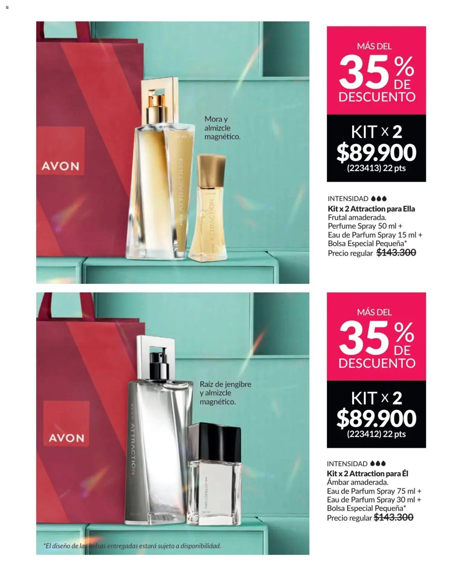 Avon revista - valida desde el 17.11.2025 | Página: 24 | Productos: Bolsa, Perfume, Mora