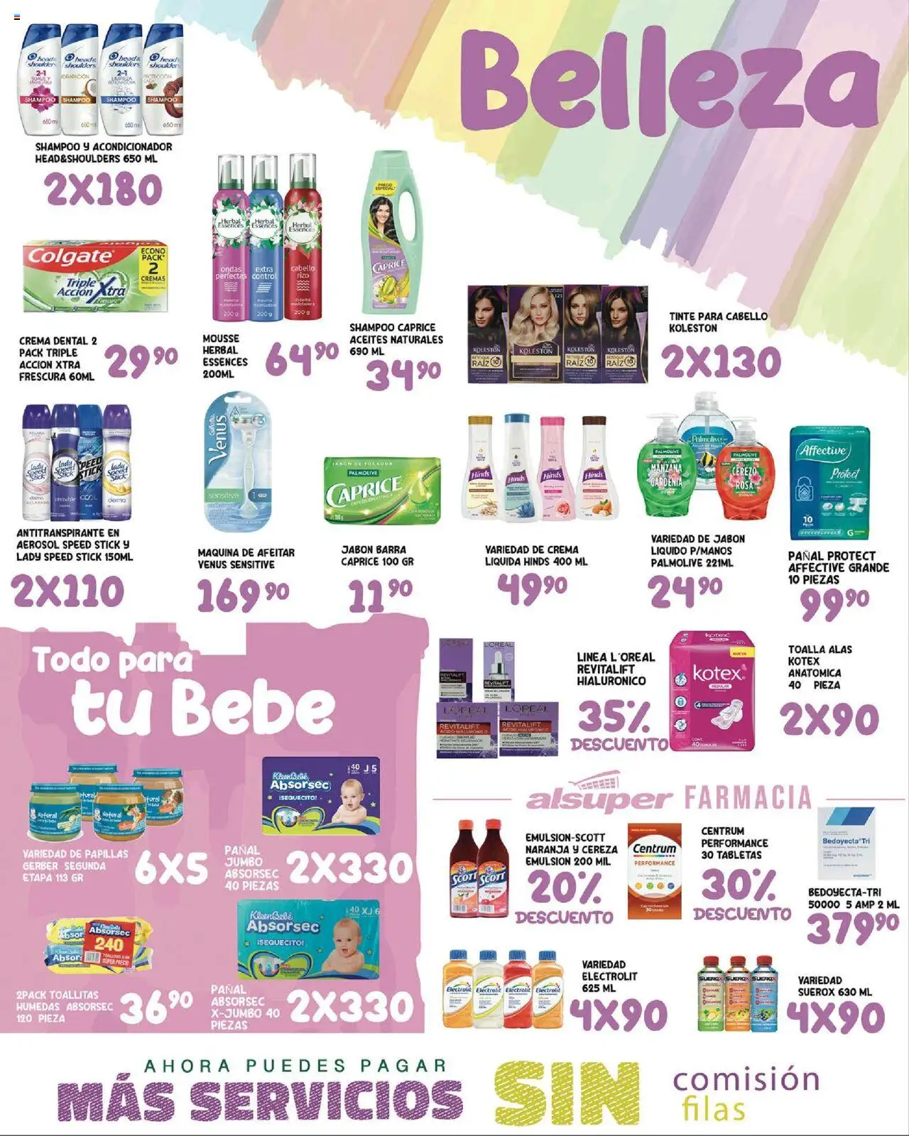 Nuevas ofertas de Alsuper válidas en toda la República Mexicana desde el 05.08.2025. ¡Encuentra las mejores ofertas en Alsuper - Folleto! | Página: 4 | Productos: Jabón líquido, Crema, Manzana, Emulsión