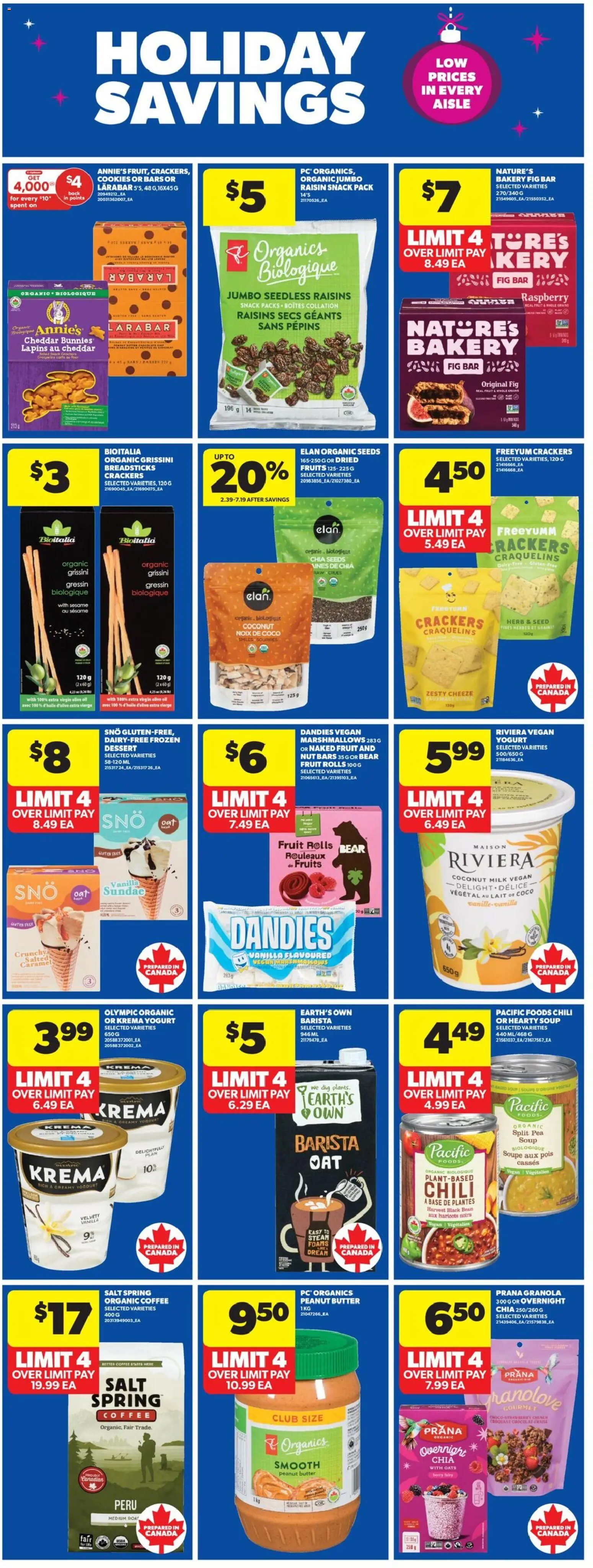 Real Canadian Superstore flyer valid from 18.12.2025 | Page: 21 | Products: Cookies, Butter, Oil, Coffee