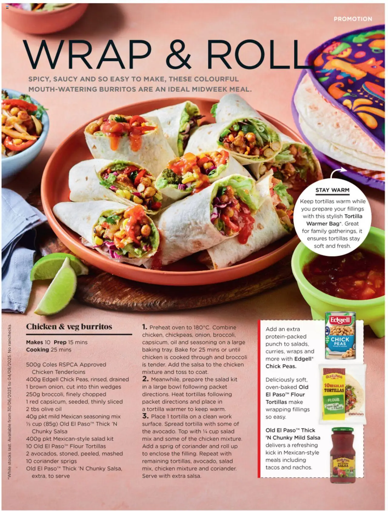 Coles catalogue - valid from 03.07.2025 | Page: 57 | Products: Salad, Salsa, Bag, Oven