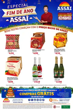 Encarte Assaí Atacadista - PA - Pré-Visualização do folheto da loja Assaí Atacadista, válido de 26.12.2025