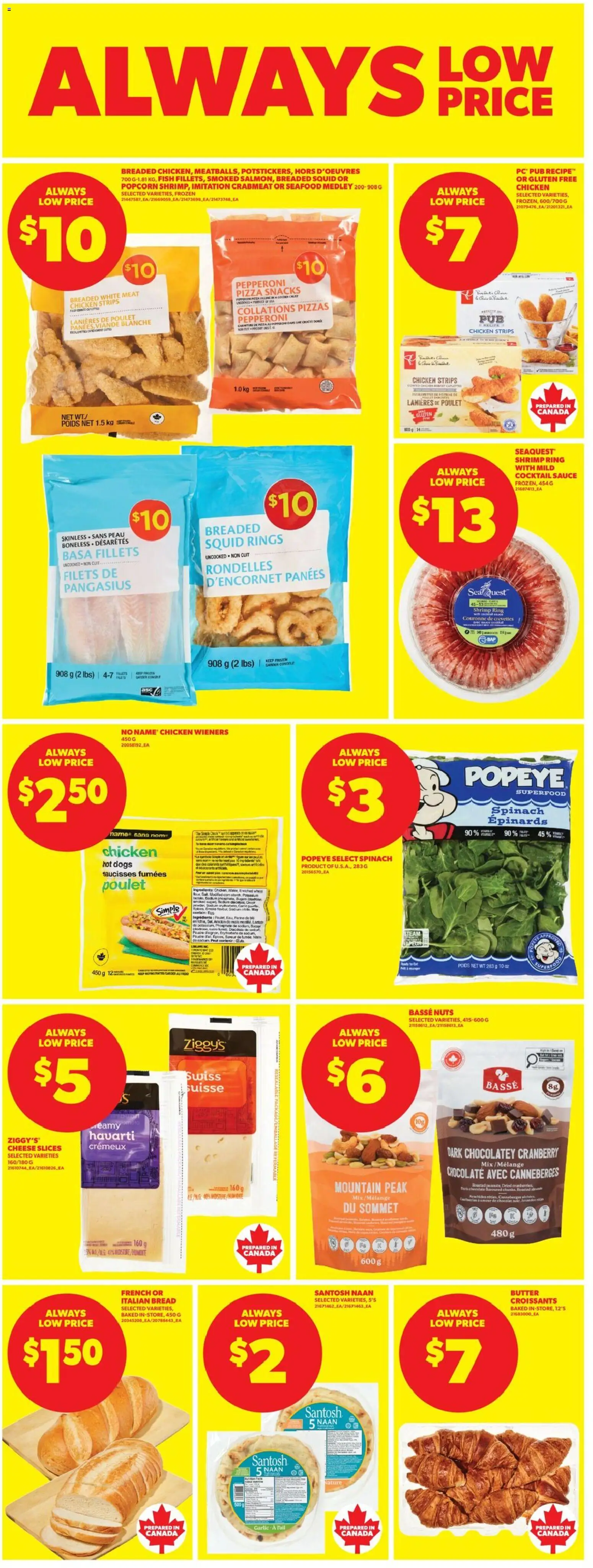 Real Canadian Superstore flyer valid from 05.02.2026 | Page: 29 | Products: Fish, Chocolate, Pizza, Chicken