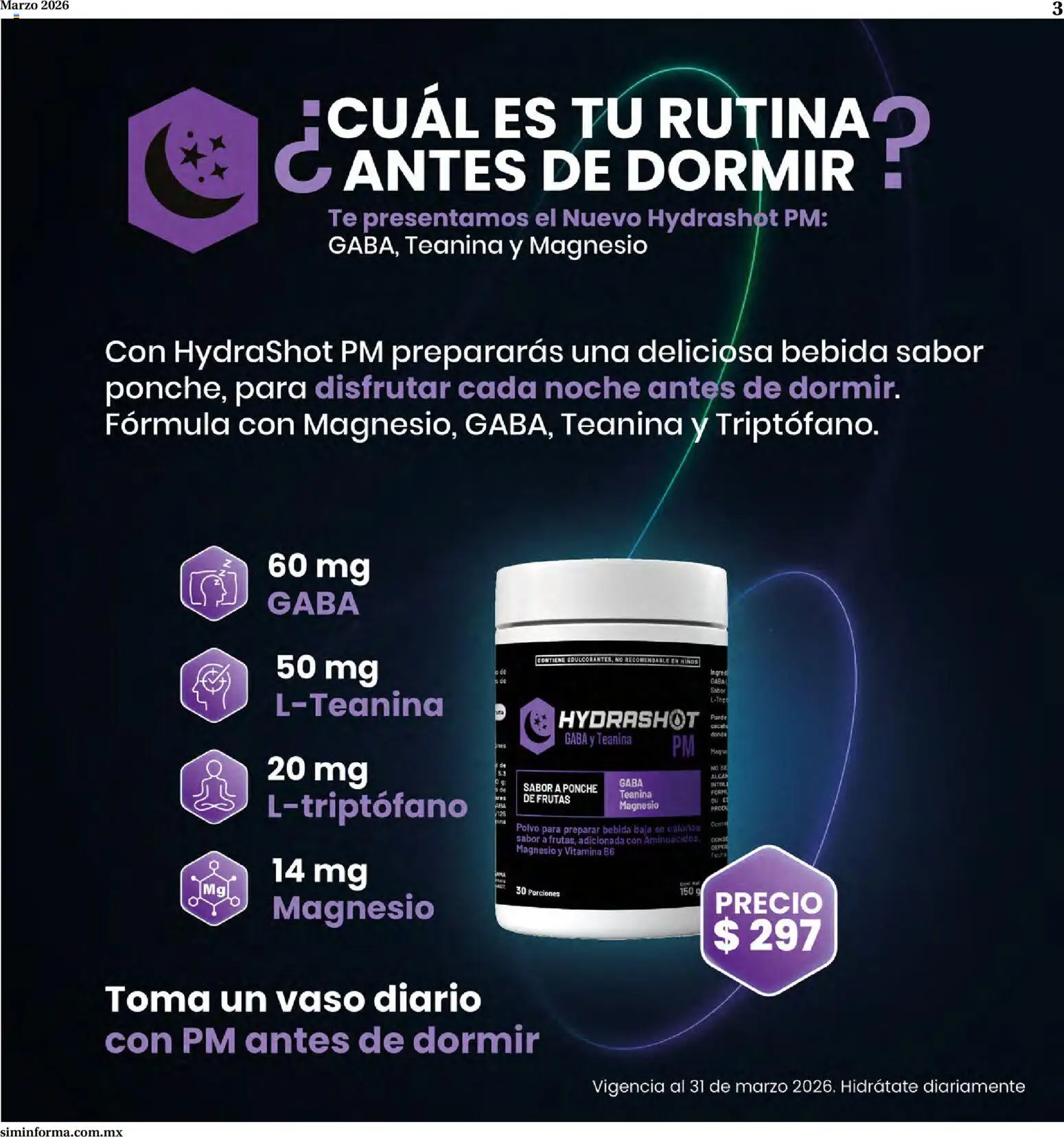 Nuevas ofertas de Farmacias Similares válidas en toda la República Mexicana desde el 01.03.2026. ¡Encuentra las mejores ofertas en Farmacias Similares catálogo! | Página: 3 | Productos: Té, Polvo