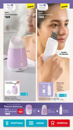 Vista previa de Betterware campaña 4 2026, nuevo folleto de la tienda, válido en México a partir del 30.03.2026 | Página: 77 | Productos: Cable, Humidificador, Batería