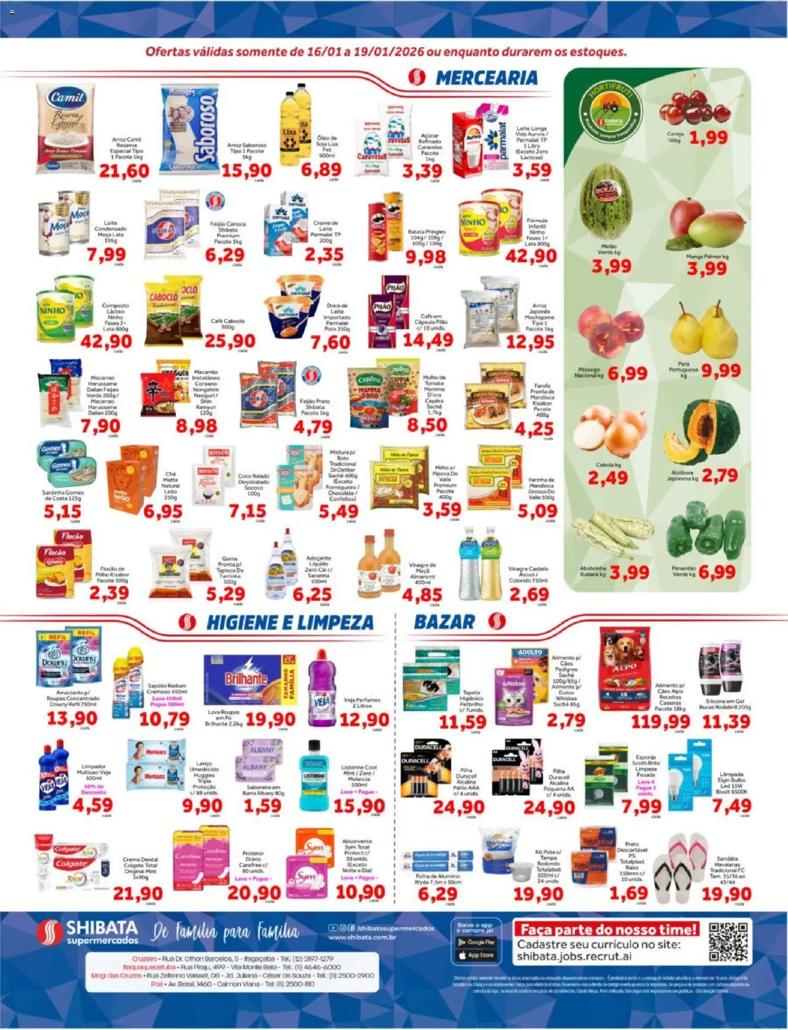 Shibata Folheto - válido de 16.01.2026 | Página: 2 | Produtos: Faca, Óleo, Chocolate, Amaciante