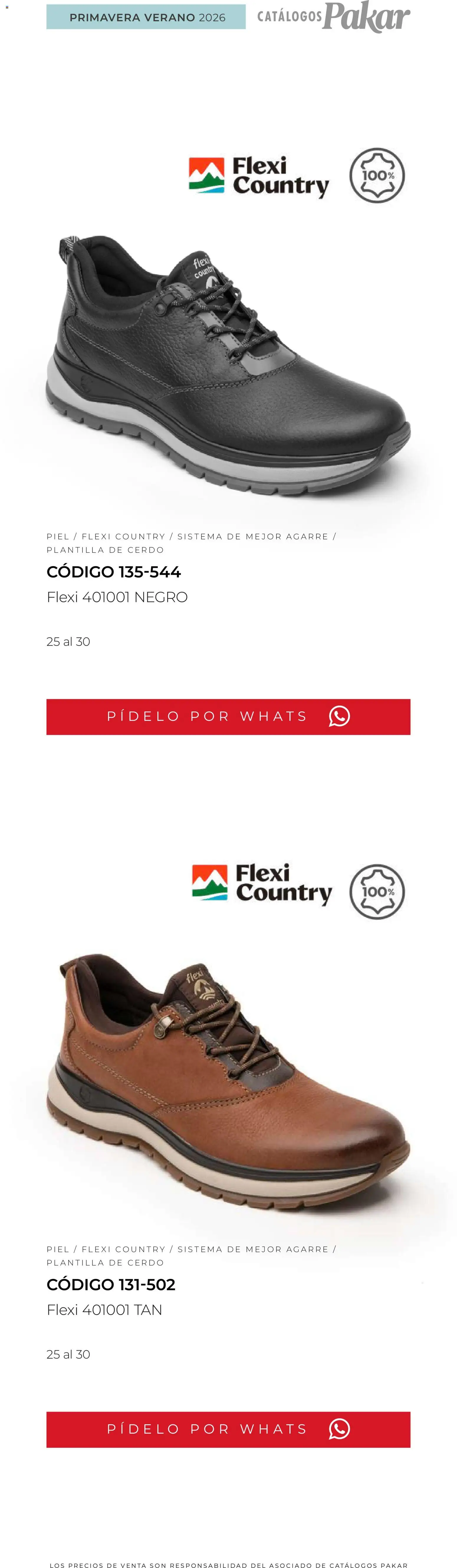 Nuevas ofertas de SC Pakar válidas en toda la República Mexicana desde el 04.03.2026. ¡Encuentra las mejores ofertas en SC Pakar catálogo Flexi PV26! | Página: 183 | Productos: Cerdo