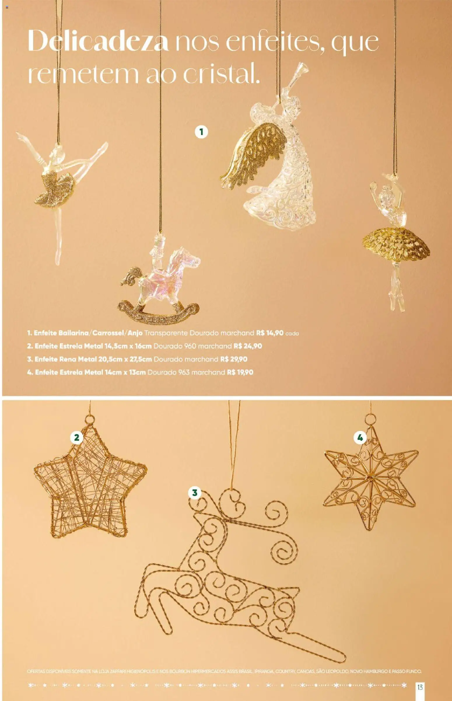 Zaffari Folheto - válido de 28.10.2025 | Página: 13 | Produtos: Bourbon