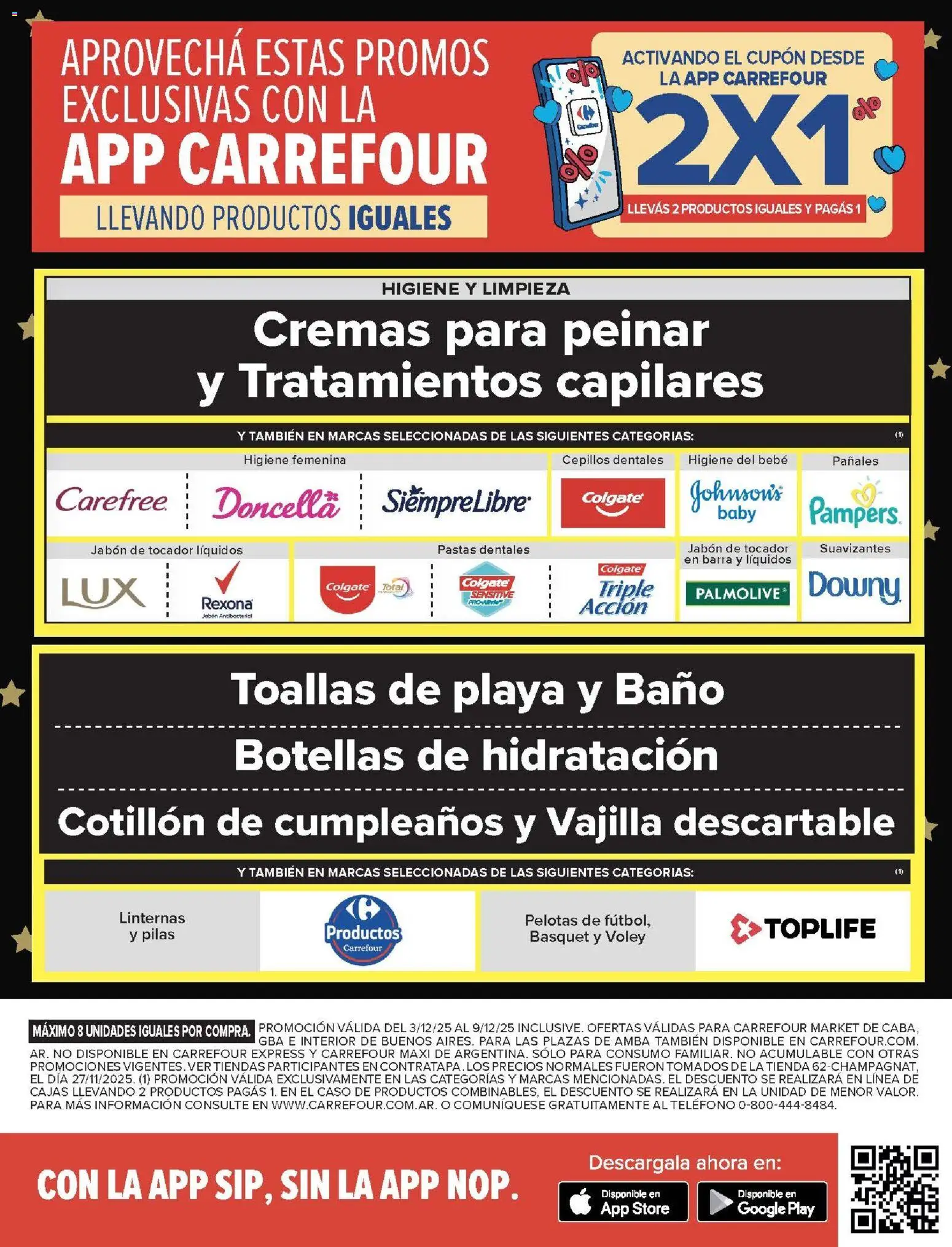 Carrefour Market catálogo │ válido desde el 03.12.2025 | Página: 5 | Productos: Caso, Toallas, Pilas, Jabón