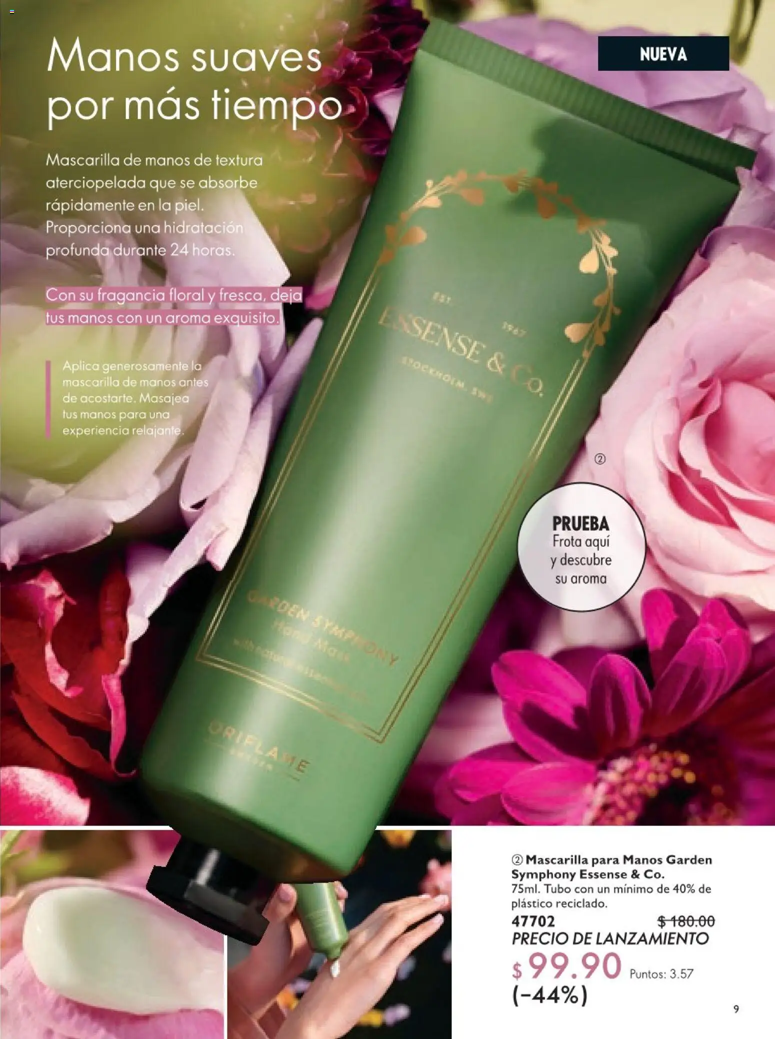 Nuevas ofertas de Oriflame válidas en toda la República Mexicana desde el 18.04.2026. ¡Encuentra las mejores ofertas en Oriflame campaña 6 2026! | Página: 9 | Productos: Fragancia, Mascarilla