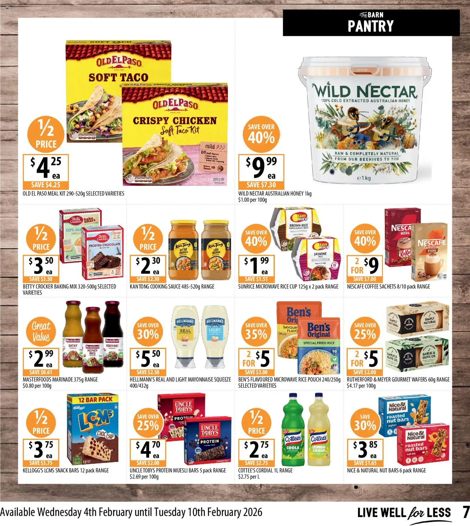 Supabarn catalogue - valid from 04.02.2026 | Page: 7 | Products: Yoghurt, Honey, Sauce, Garlic