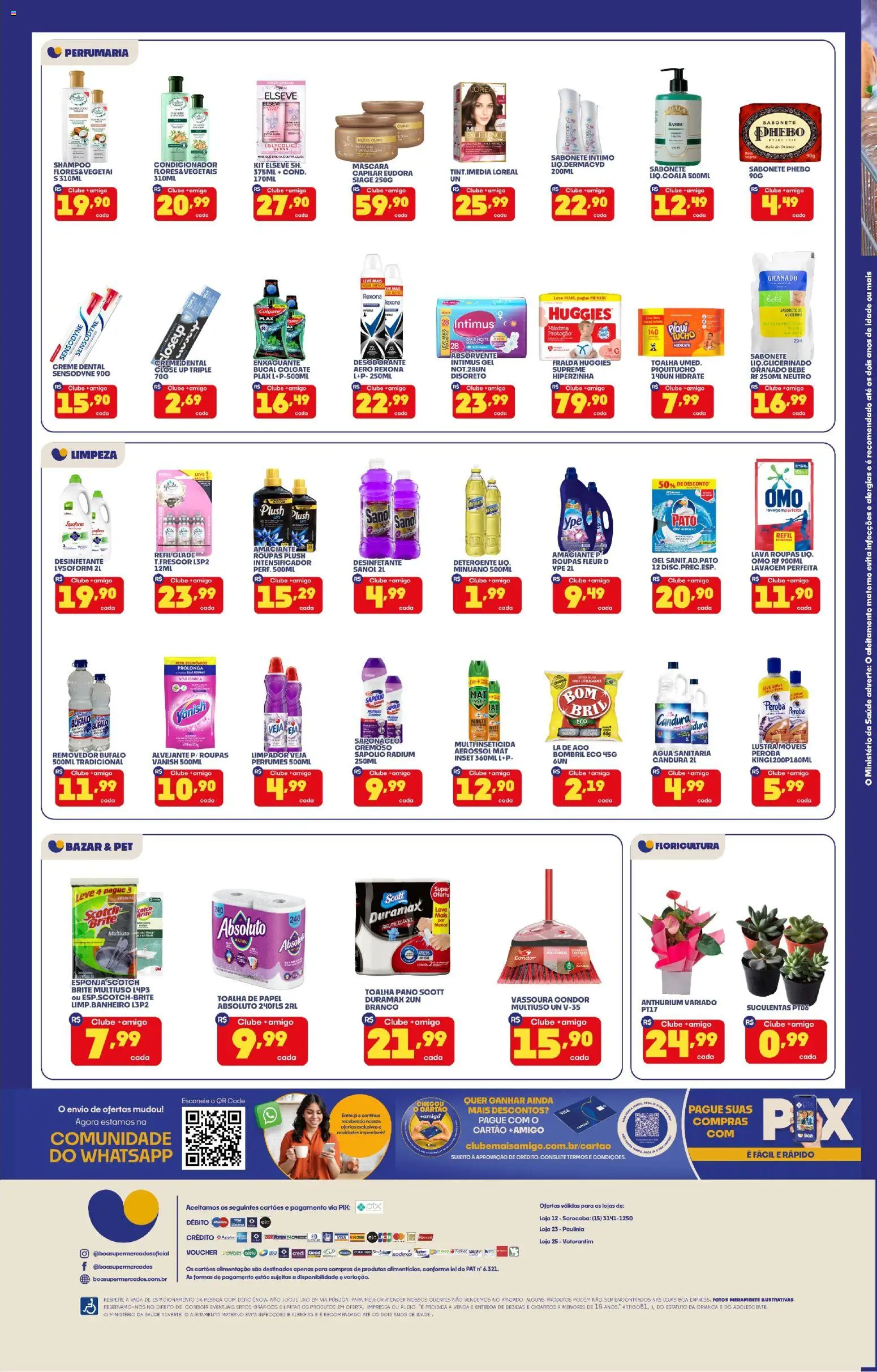 Boa Supermercados Folheto - válido de 20.02.2026 | Página: 4 | Produtos: Roupas, Sabonete, Saponáceo, Vassoura