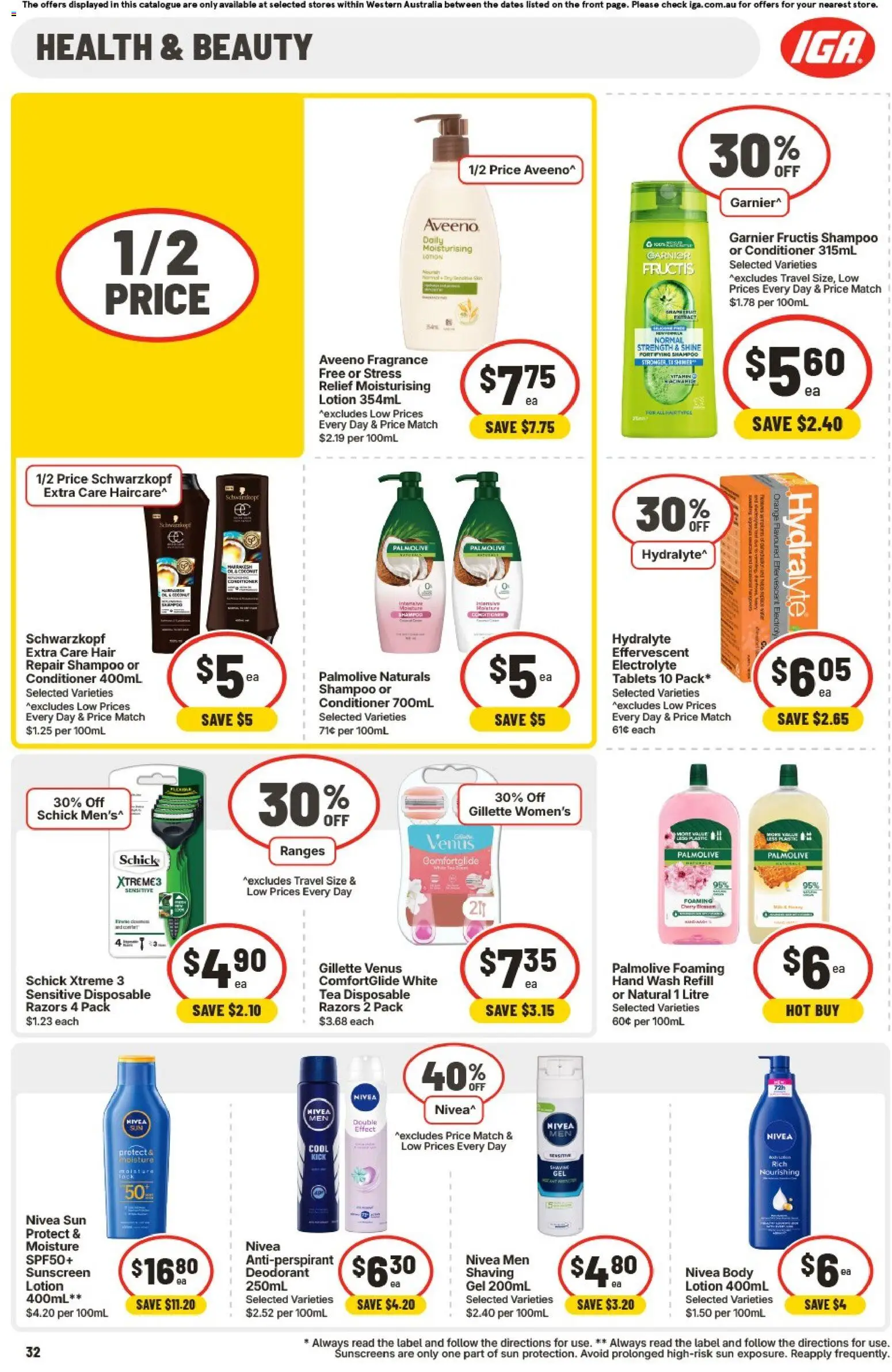 IGA catalogue - valid from 15.04.2026 | Page: 32 | Products: Box, Household, Tie, Tissues