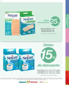 Vista previa de Soriana - Folleto Farmacia Híper Nacional, nuevo folleto de la tienda, válido en México a partir del 01.10.2025 | Página: 15 | Productos: Cinta, Flexible