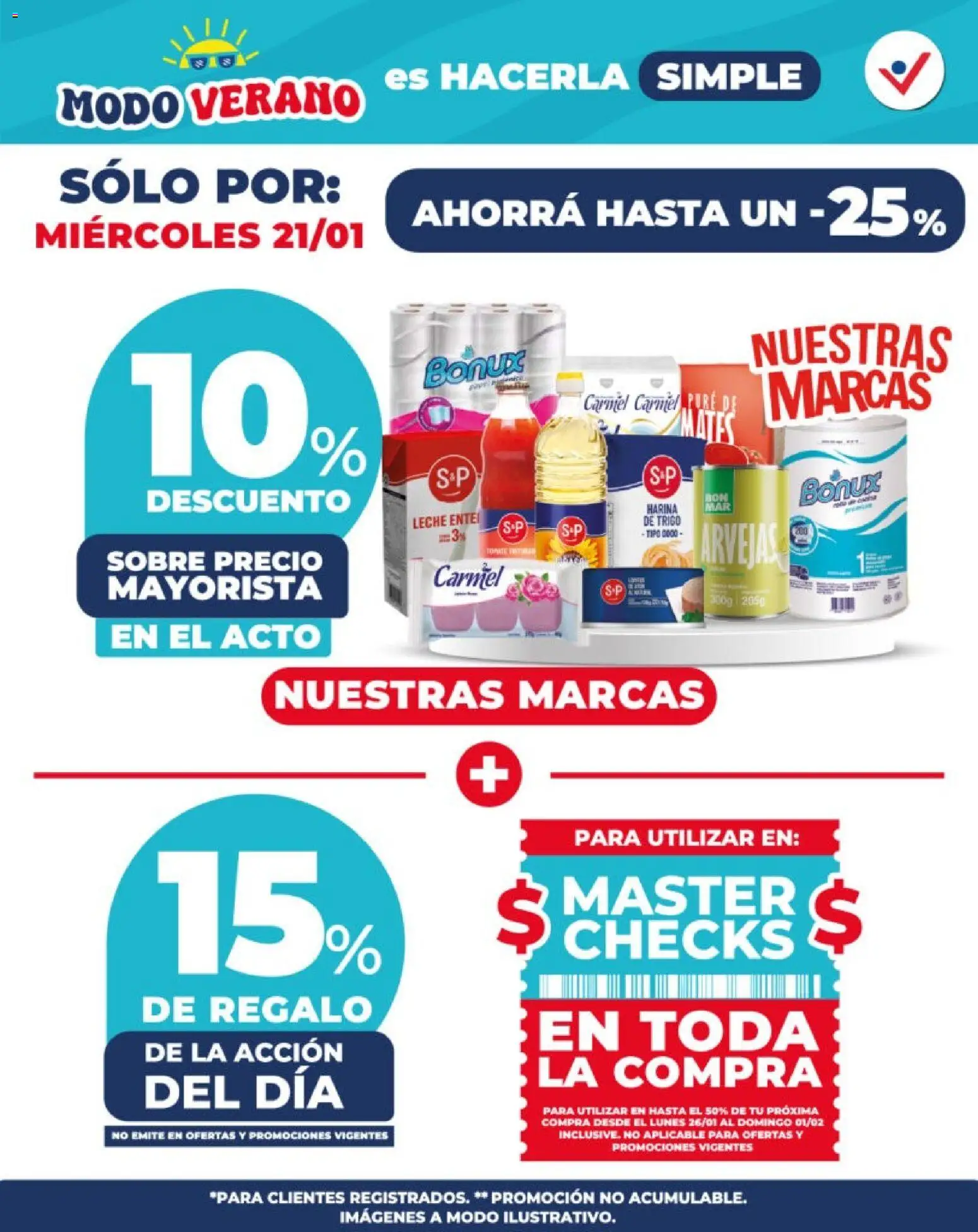 Vital - Sólo por │ válido desde el 21.01.2026 | Página: 2 | Productos: Sobre, Harina, Arvejas, Leche