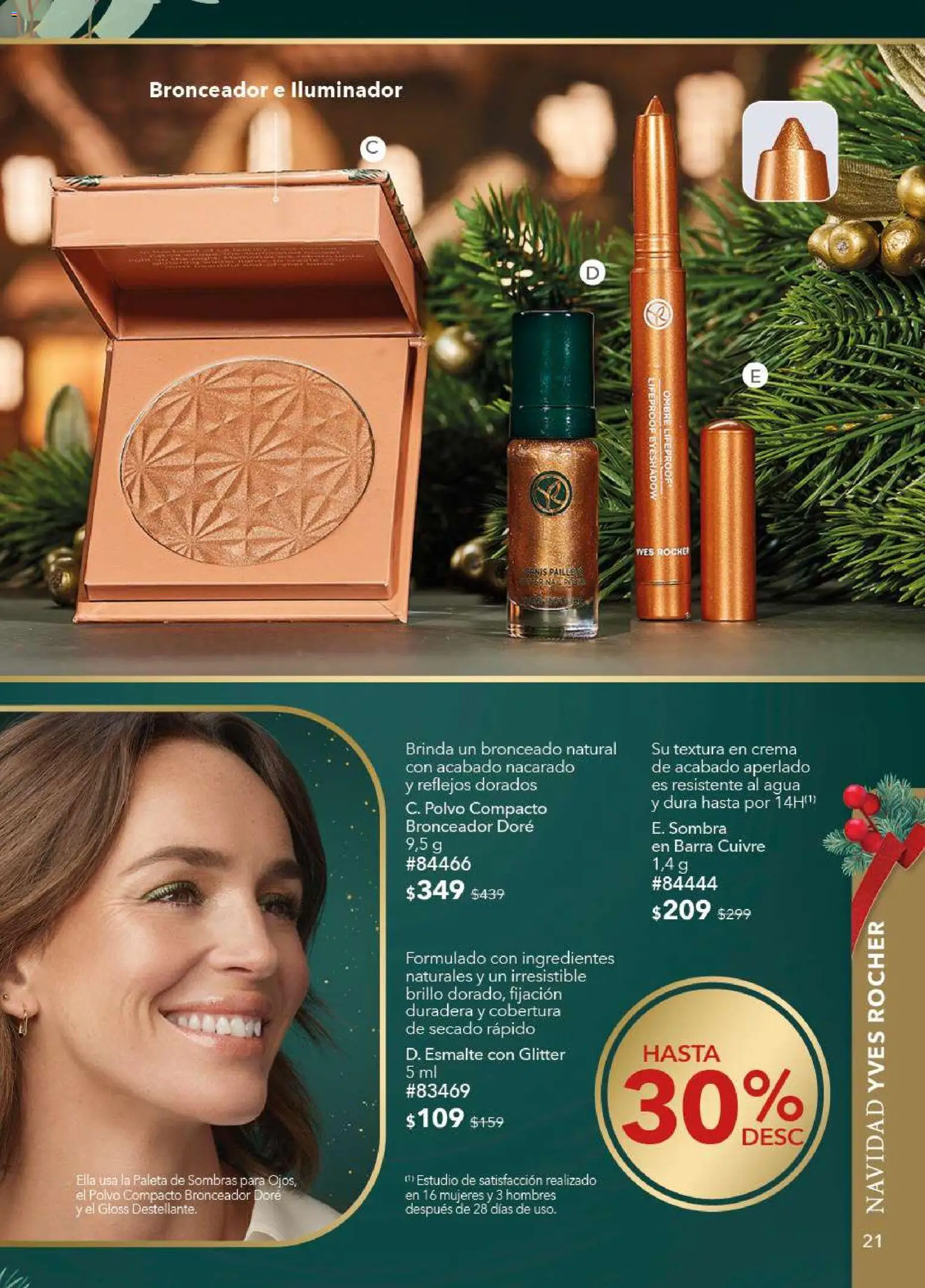 Nuevas ofertas de Yves Rocher válidas en toda la República Mexicana desde el 09.12.2025. ¡Encuentra las mejores ofertas en Yves Rocher campaña 17 2025! | Página: 21 | Productos: Agua, Brillo, Sombra, Barra