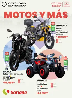 Vista previa de Soriana - Motos y más Soriana Exclusivo en línea, nuevo folleto de la tienda, válido en México a partir del 16.02.2026
