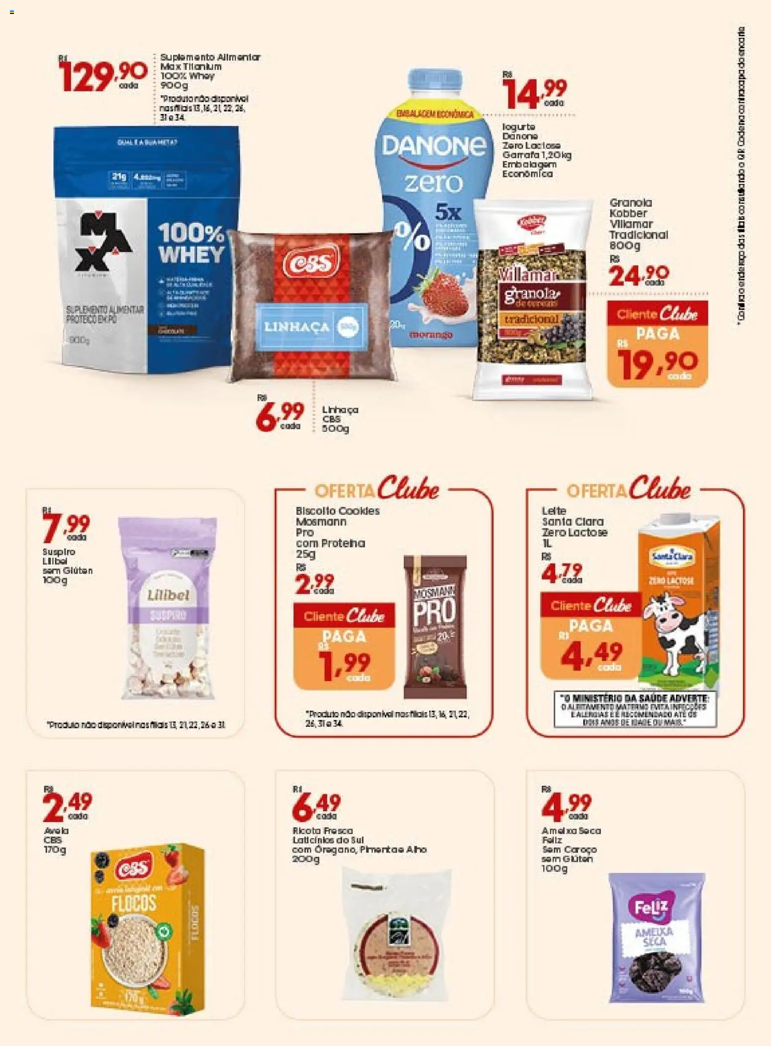 Rissul Folheto - válido de 30.10.2025 | Página: 3 | Produtos: Linhaça, Pó, Granola, Flocos