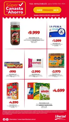 Vista previa Hipermercado Libertad catálogo válido desde el 26.02.2026 | Página: 5