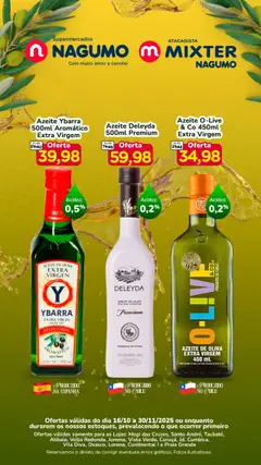 Nagumo - Ofertas Azeites - Pré-Visualização do folheto da loja Nagumo, válido de 16.10.2025