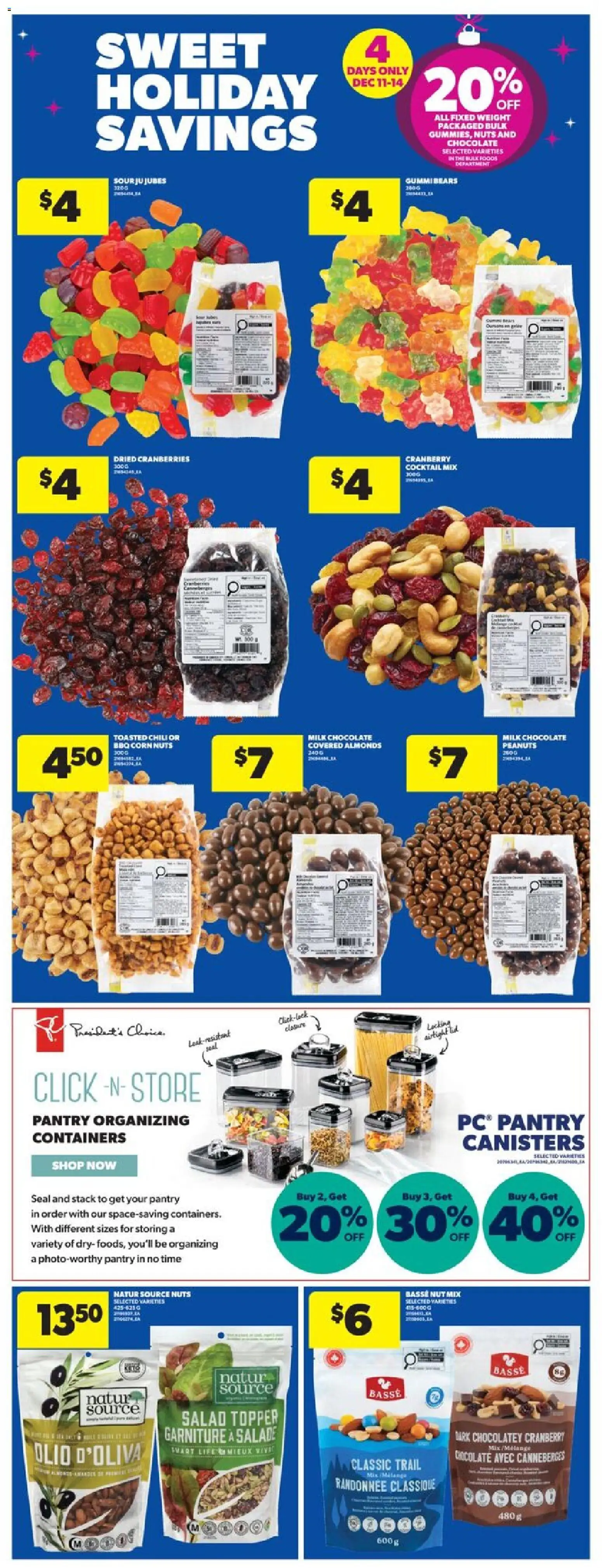 Real Canadian Superstore flyer valid from 11.12.2025 | Page: 23 | Products: Nuts, Salad, Milk, Chocolate