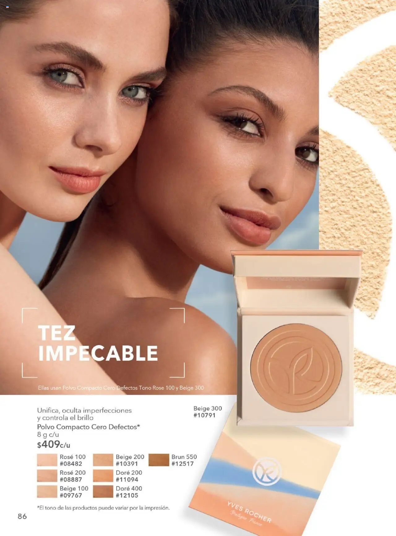 Nuevas ofertas de Yves Rocher válidas en toda la República Mexicana desde el 28.10.2025. ¡Encuentra las mejores ofertas en Yves Rocher - Campaña 15 2025! | Página: 88 | Productos: Brillo, Polvo compacto, Polvo