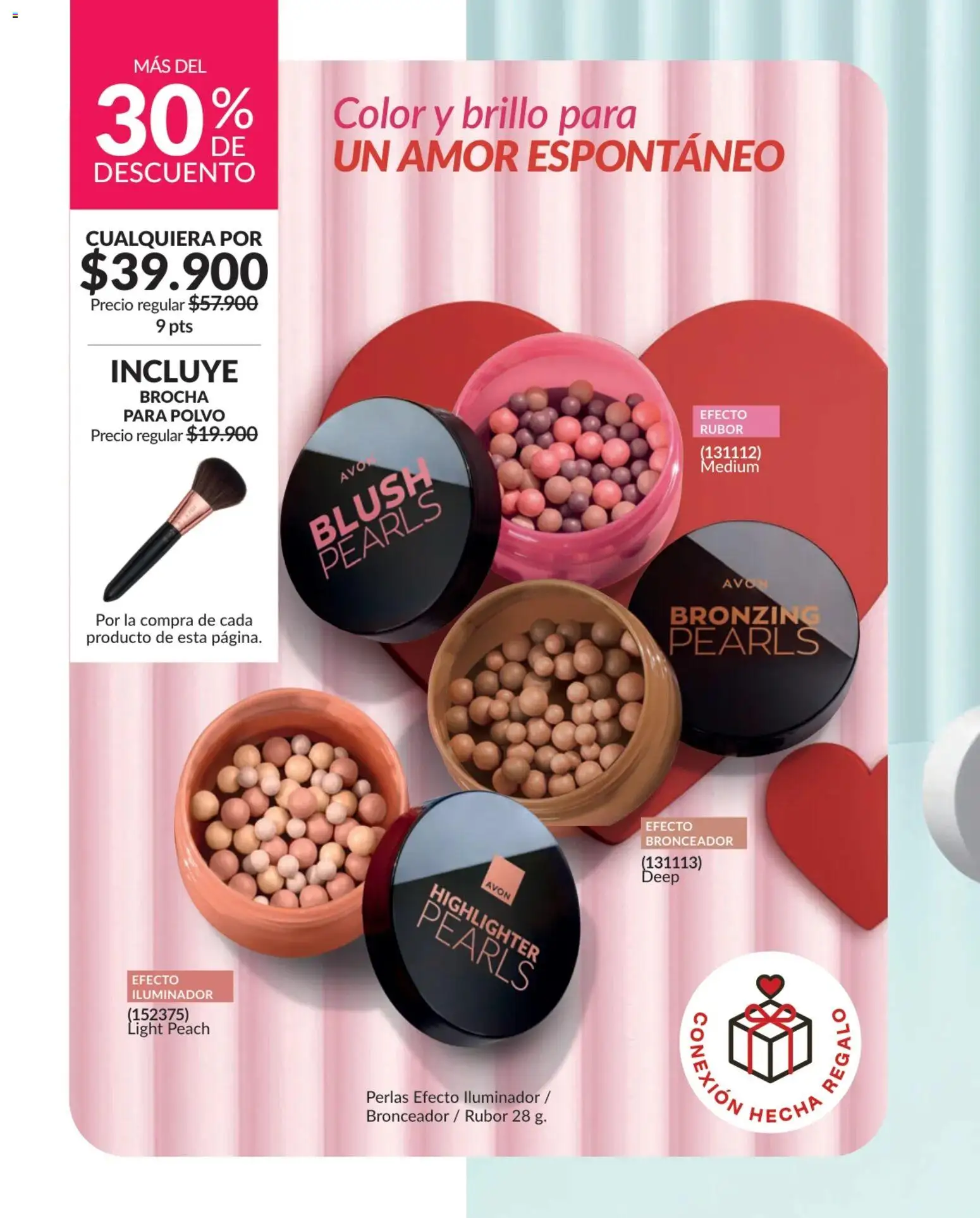 Avon revista - valida desde el 01.02.2026 | Página: 38 | Productos: Iluminador, Rubor, Brillo, Bronceador