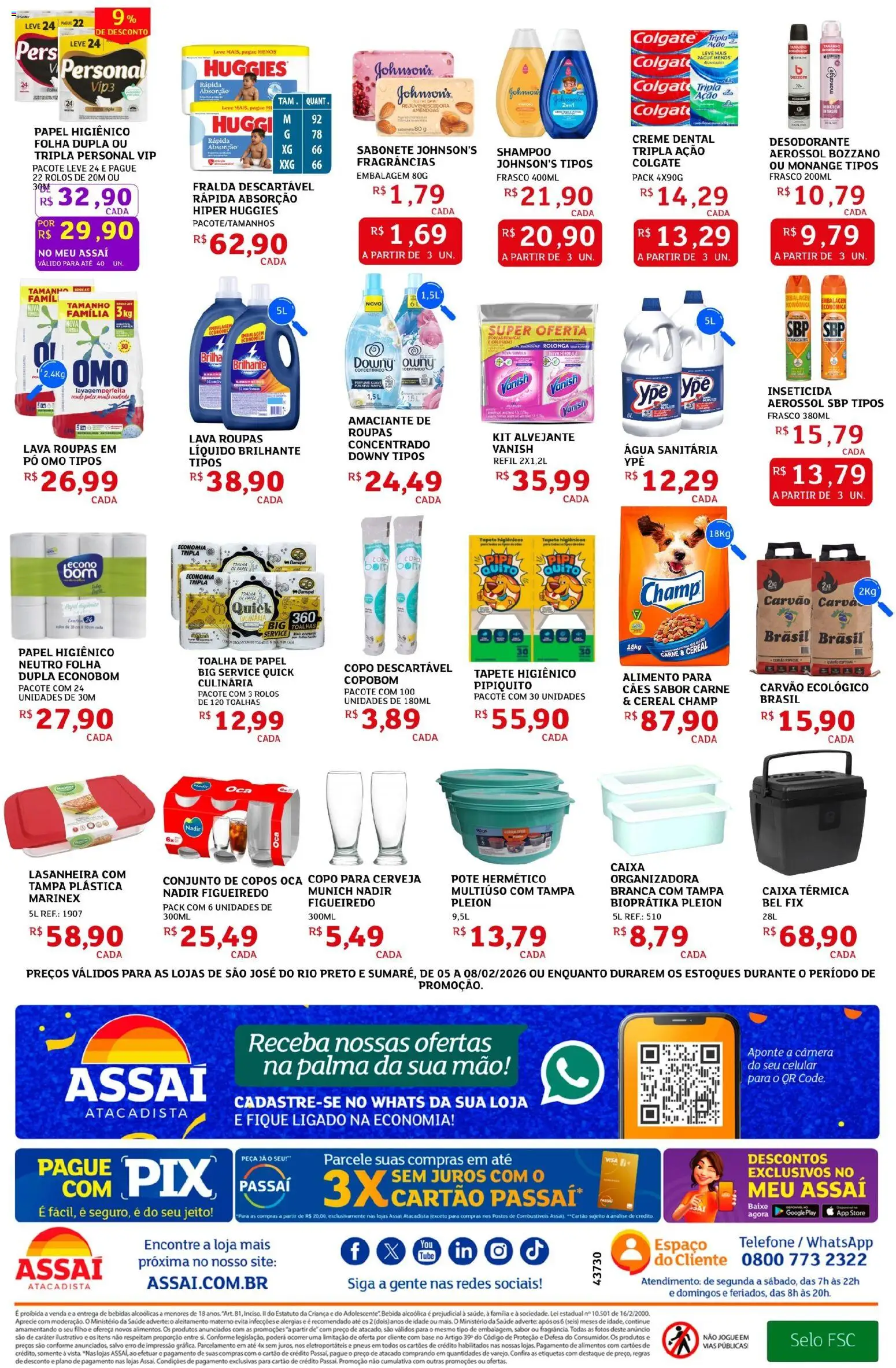 Assaí Atacadista Folheto - válido de 05.02.2026 | Página: 4