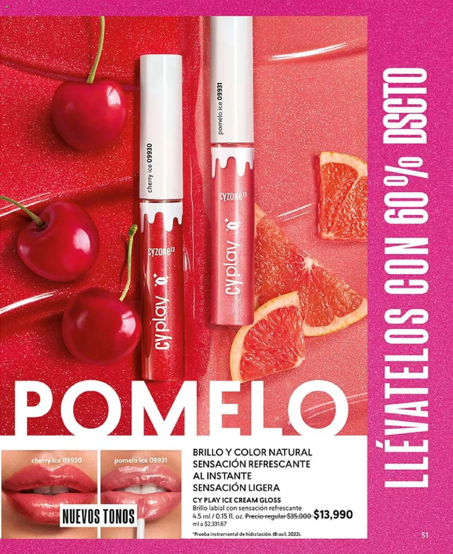 CyZone revista - valida desde el 03.11.2025 | Página: 51 | Productos: Brillo