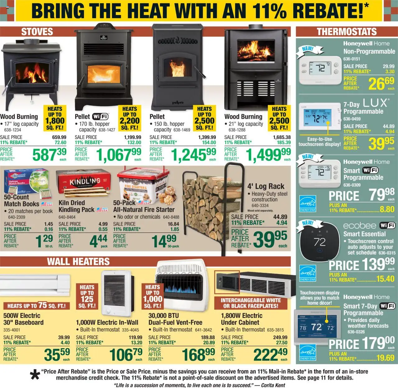 Menards Weekly Ad - valid from 17.09.2025 | Page: 2 | Products: Starter, Thermostat