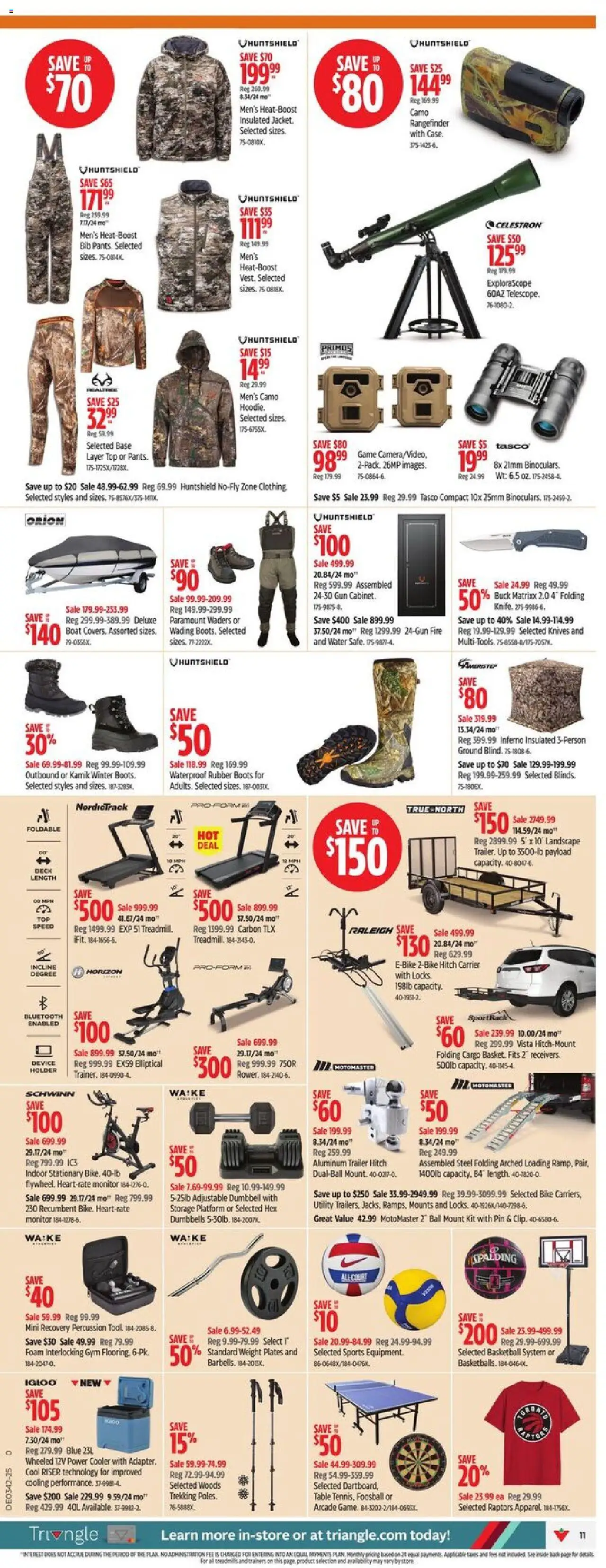 Canadian Tire flyer valid from 10.10.2025 | Page: 15 | Products: Boots, Monitor, Game, Table