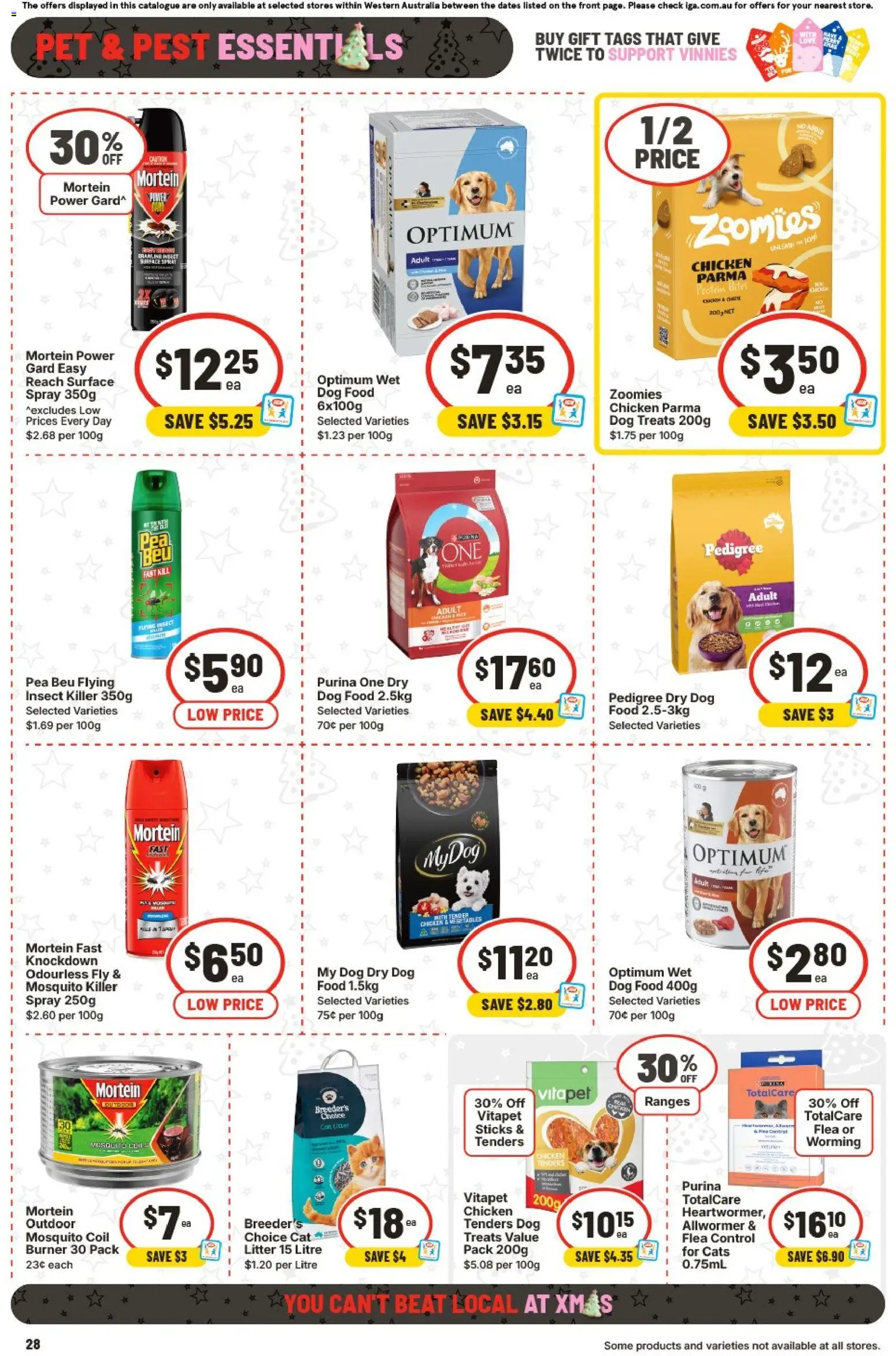 IGA catalogue - valid from 10.12.2025 | Page: 35 | Products: Chicken, Dog food, Vegetables, Pea