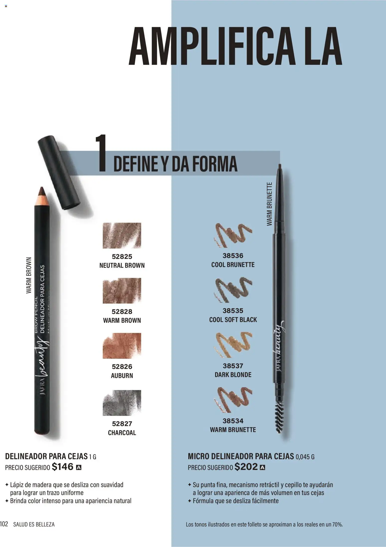 Nuevas ofertas de JAFRA válidas en toda la República Mexicana desde el 01.02.2026. ¡Encuentra las mejores ofertas en JAFRA catálogo Organizador de Ventas! | Página: 100 | Productos: Cepillo, Té, Delineador