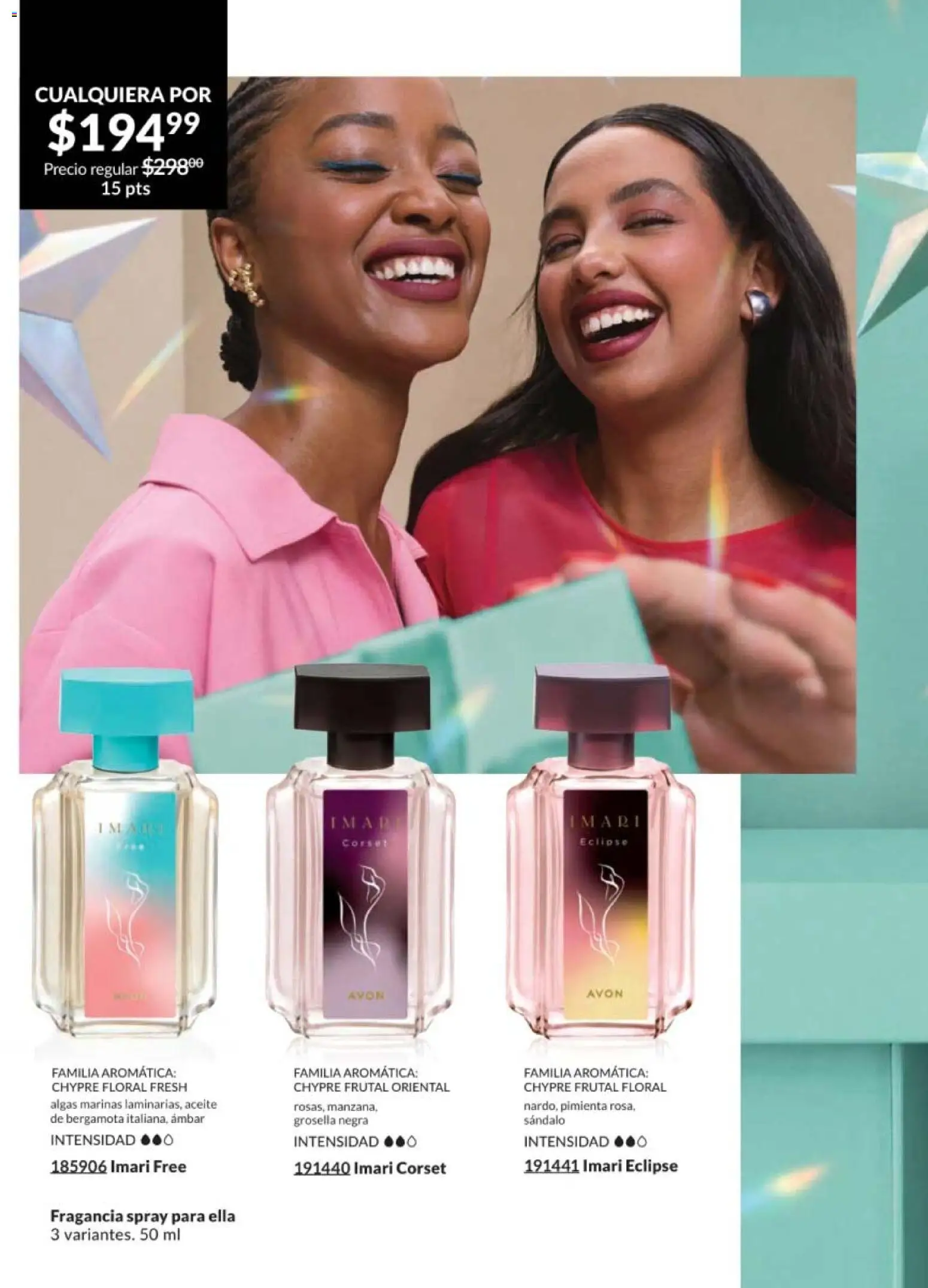 Nuevas ofertas de AVON válidas en toda la República Mexicana desde el 07.11.2025. ¡Encuentra las mejores ofertas en AVON campaña 17 2025! | Página: 36 | Productos: Pimienta, Aceite, Fragancia